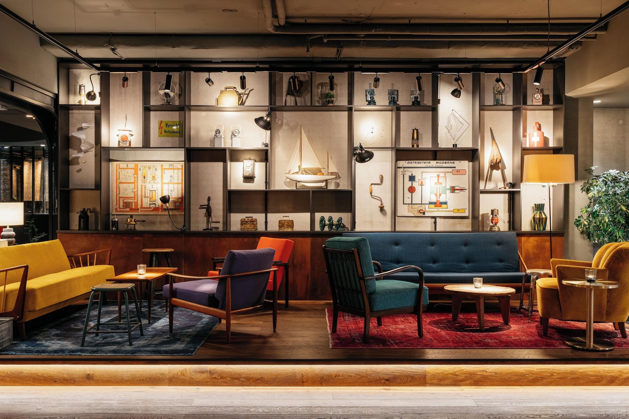 Vista Lobby Ruby Emma Hotel Amsterdam