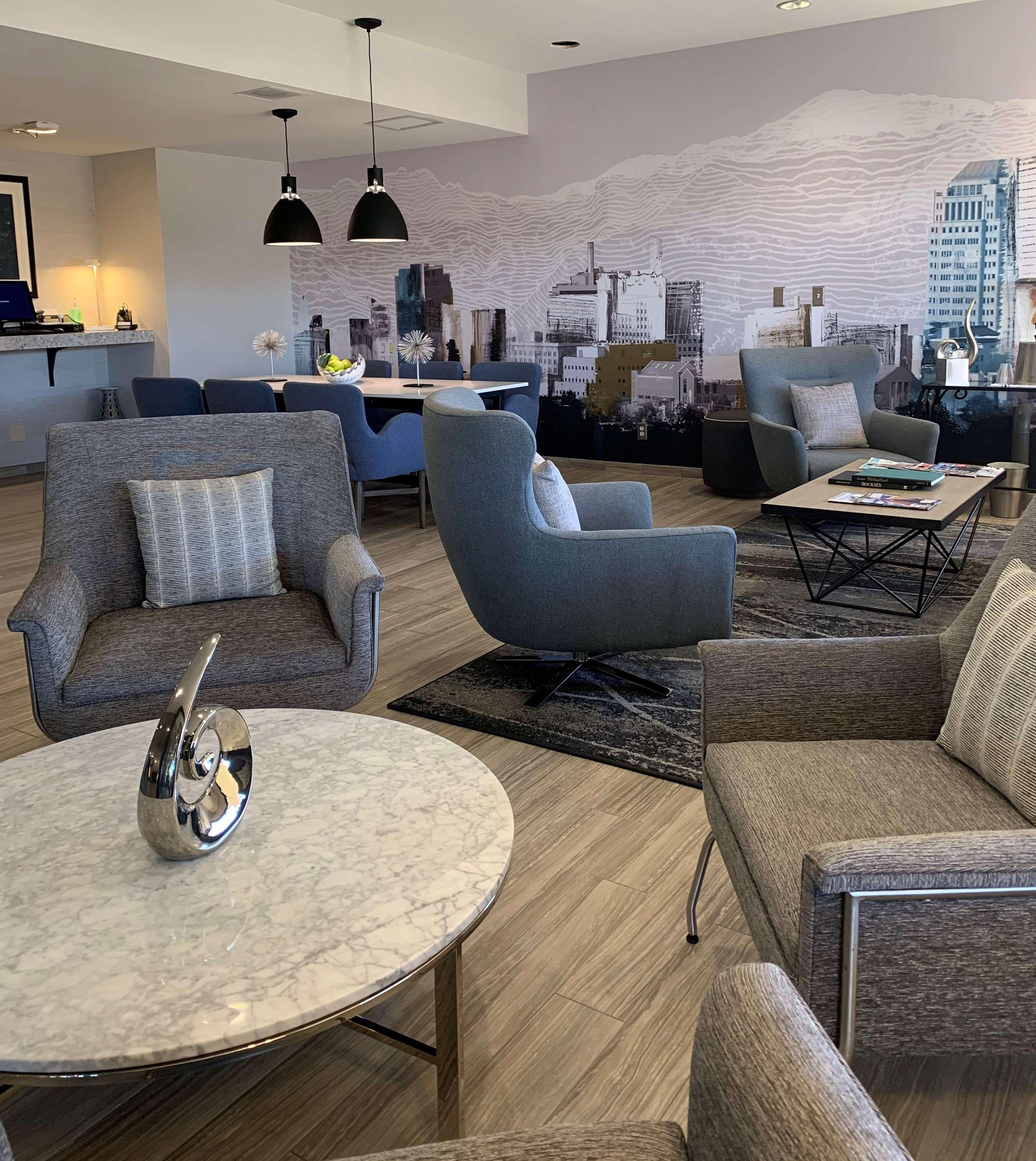 Vista Lobby Radisson Hotel Colorado Springs Airport