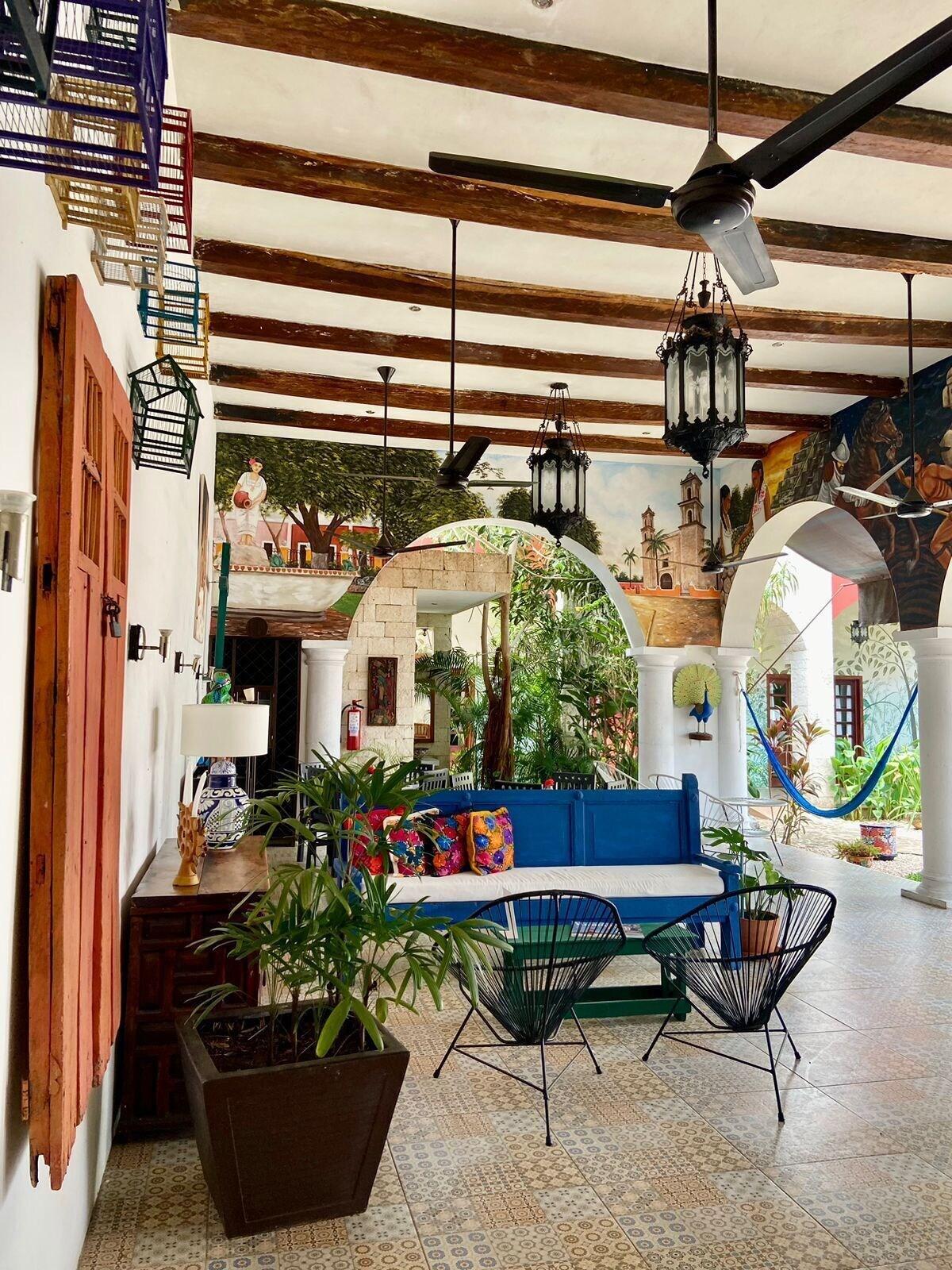 Vista Lobby Hotel Real Haciendas