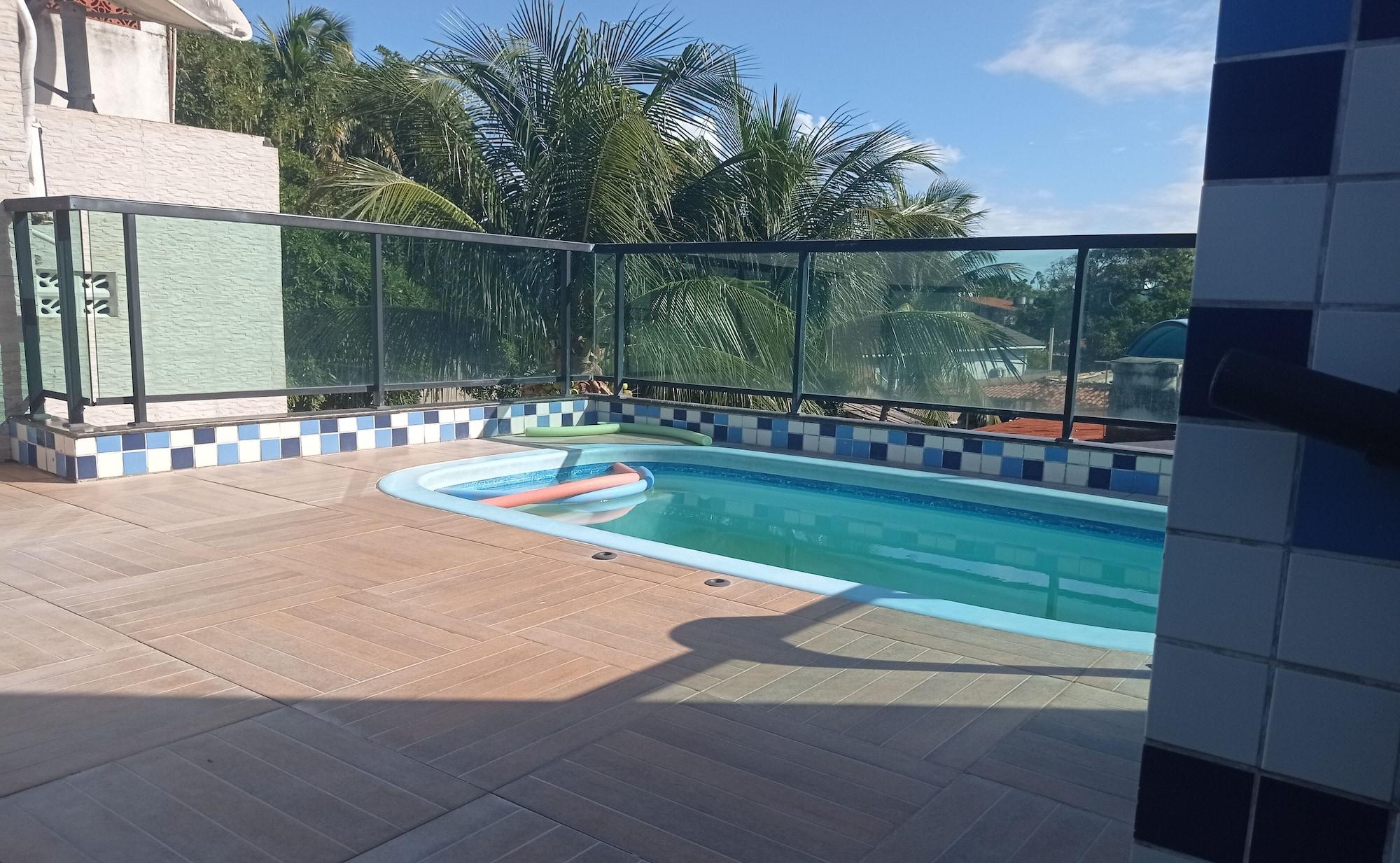 Vista Piscina Pousada Marinah