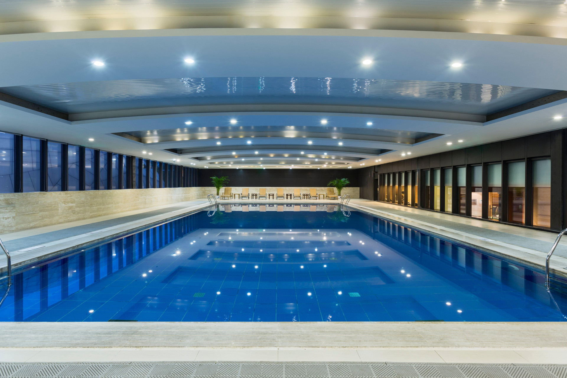 Vista Piscina Holiday Inn Nanjing Aqua City by IHG