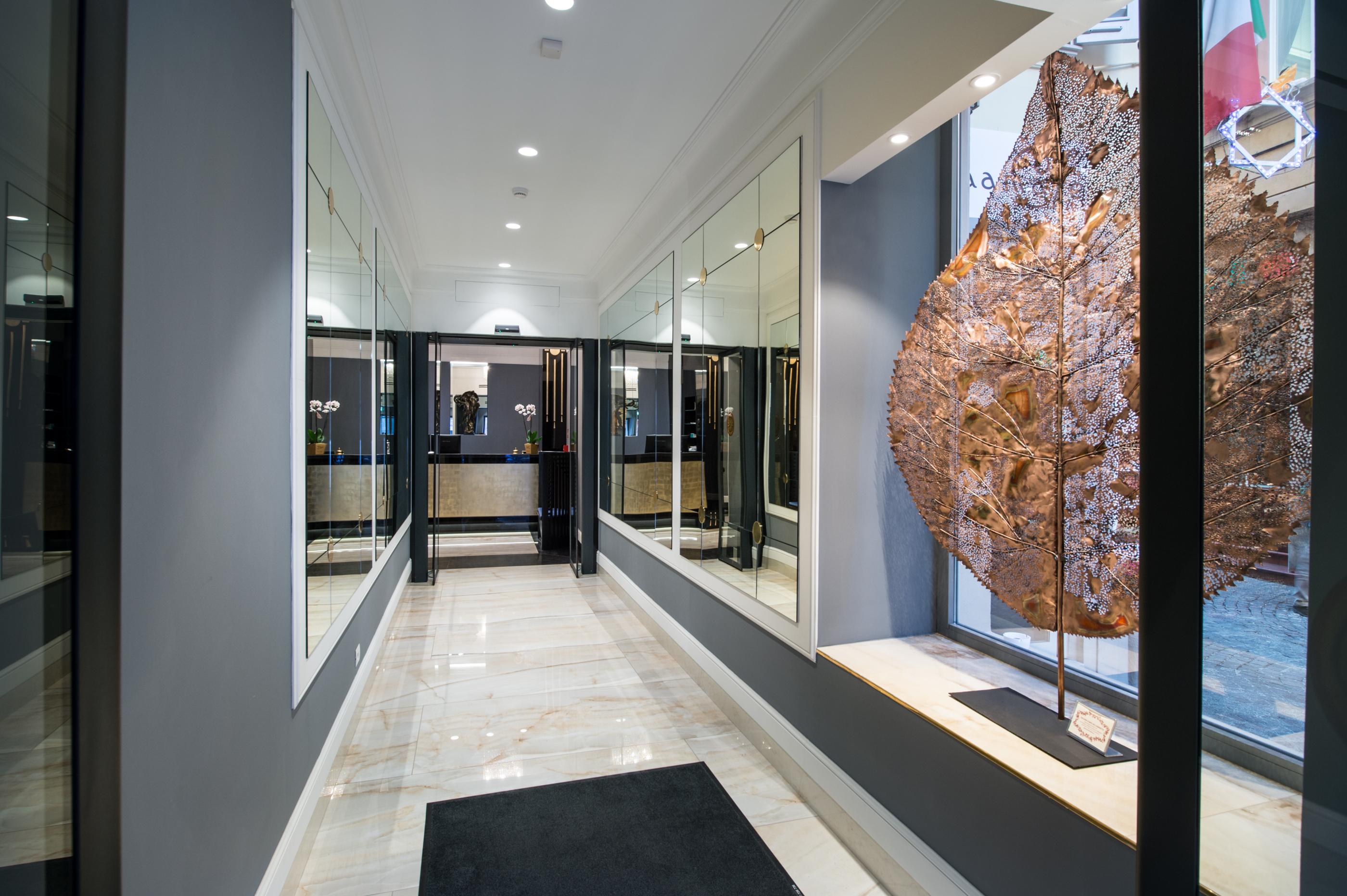Vista Lobby Art Hotel Orologio