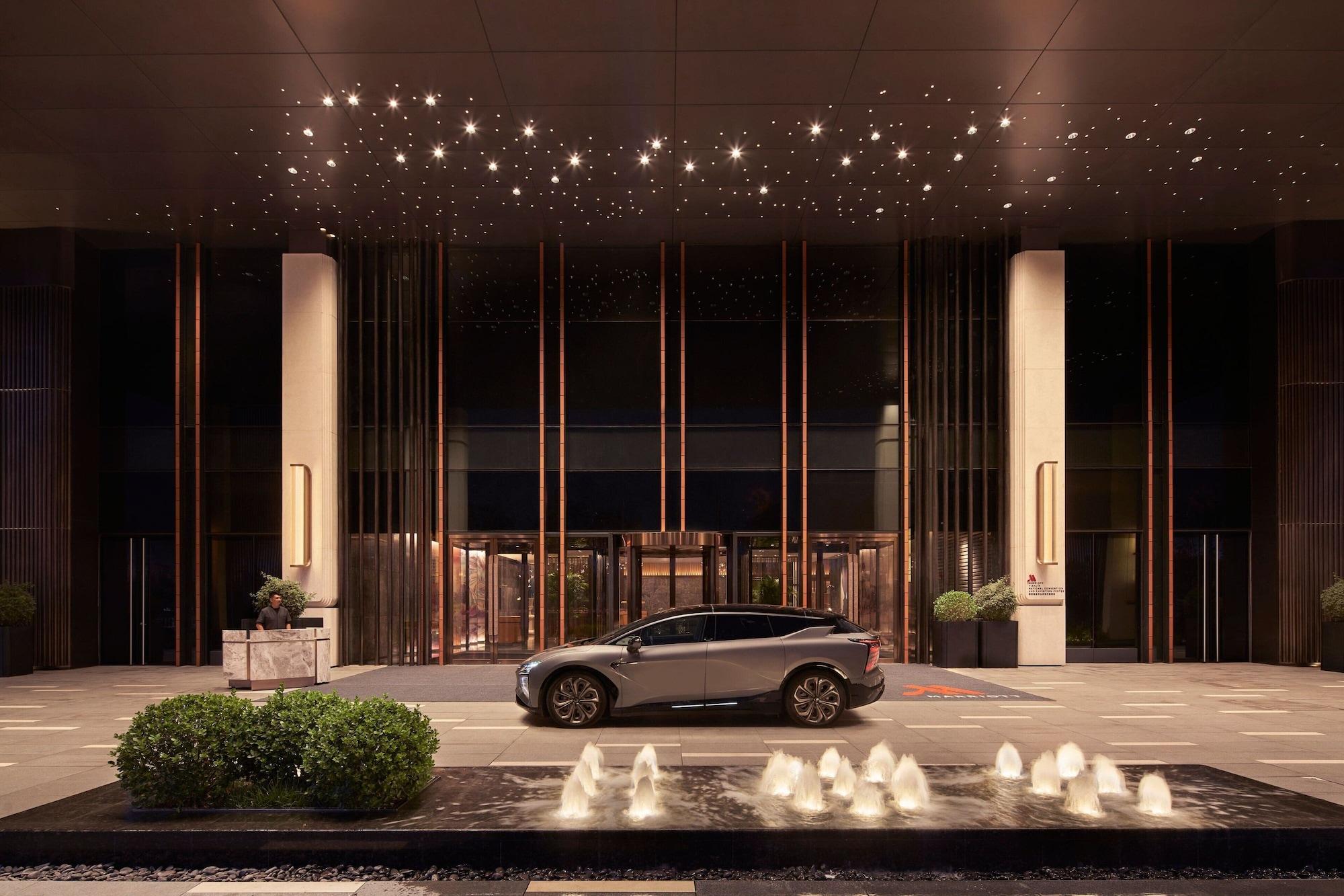 Vista Exterior Tianjin Marriott Hotel National Convention And Exhibition Center