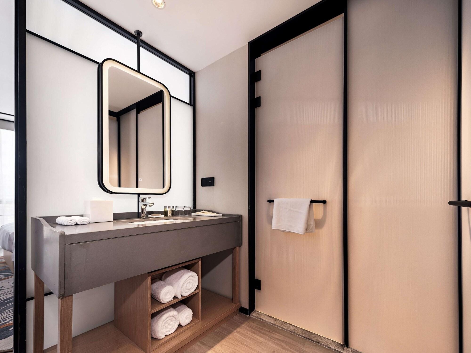 Equipamiento de Habitación Hilton Garden Inn Hefei Binhu New District