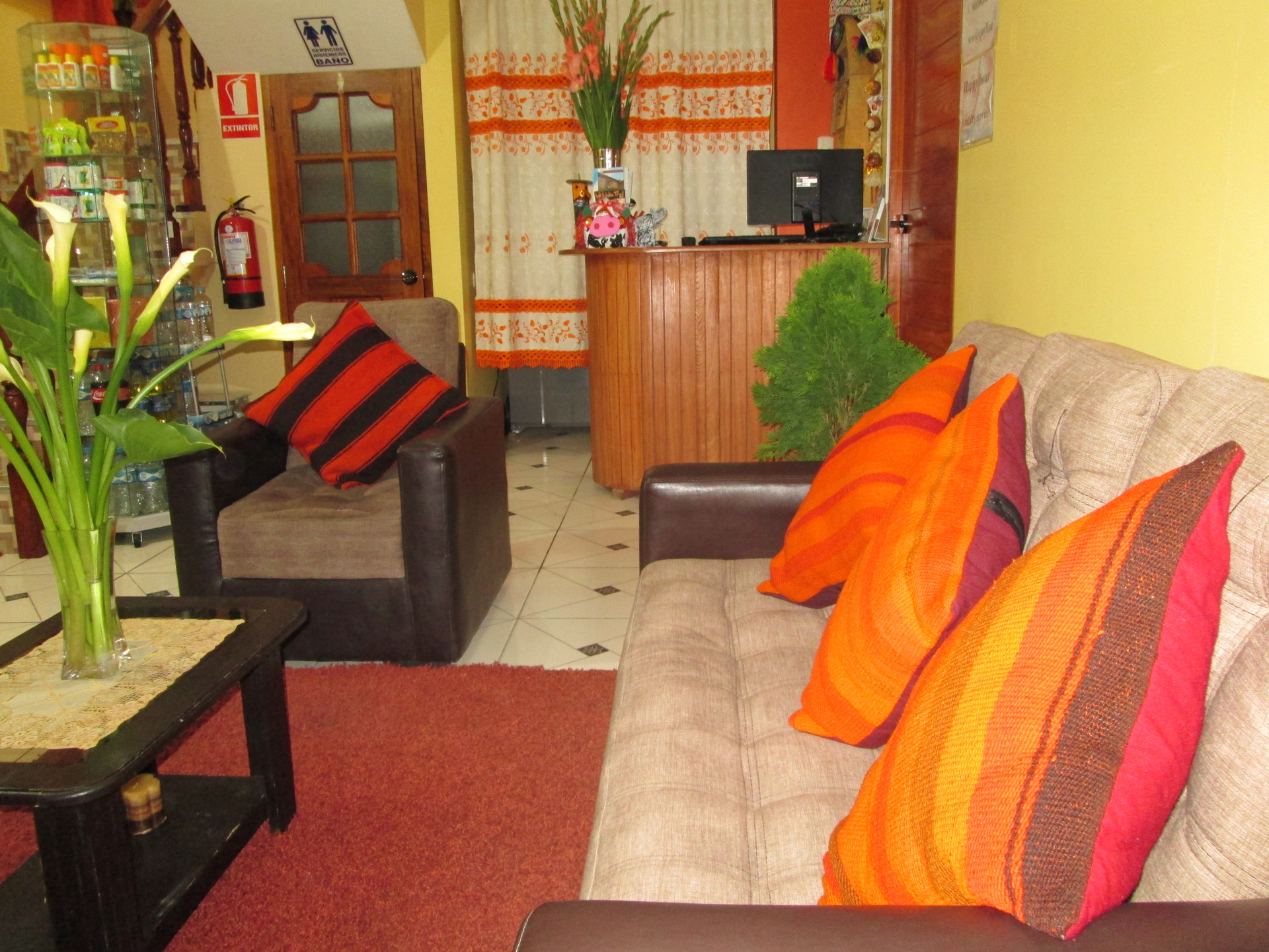 Vista Lobby Hostal Cusi Qoyllor