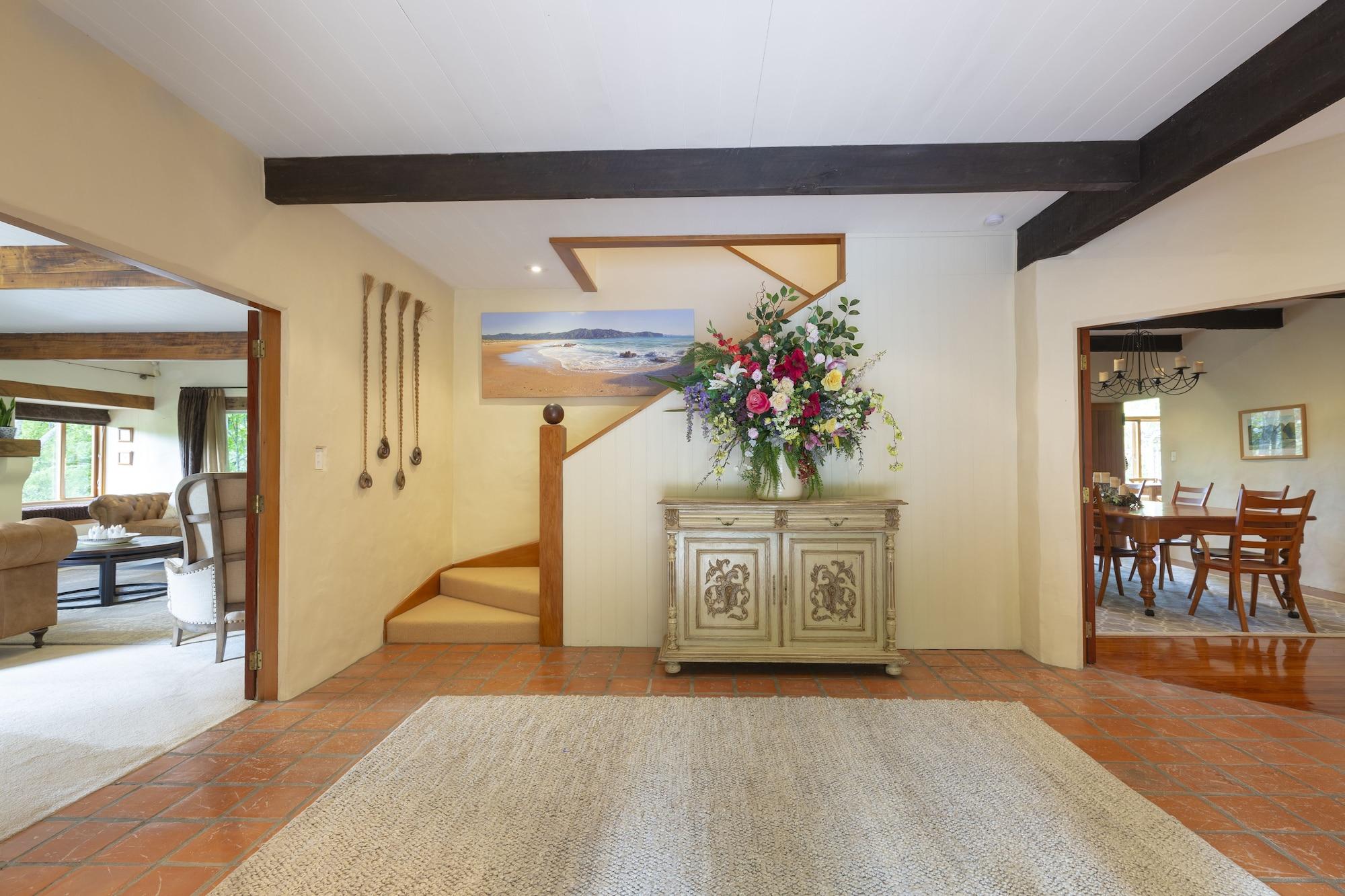 Vista Exterior Motueka River Lodge