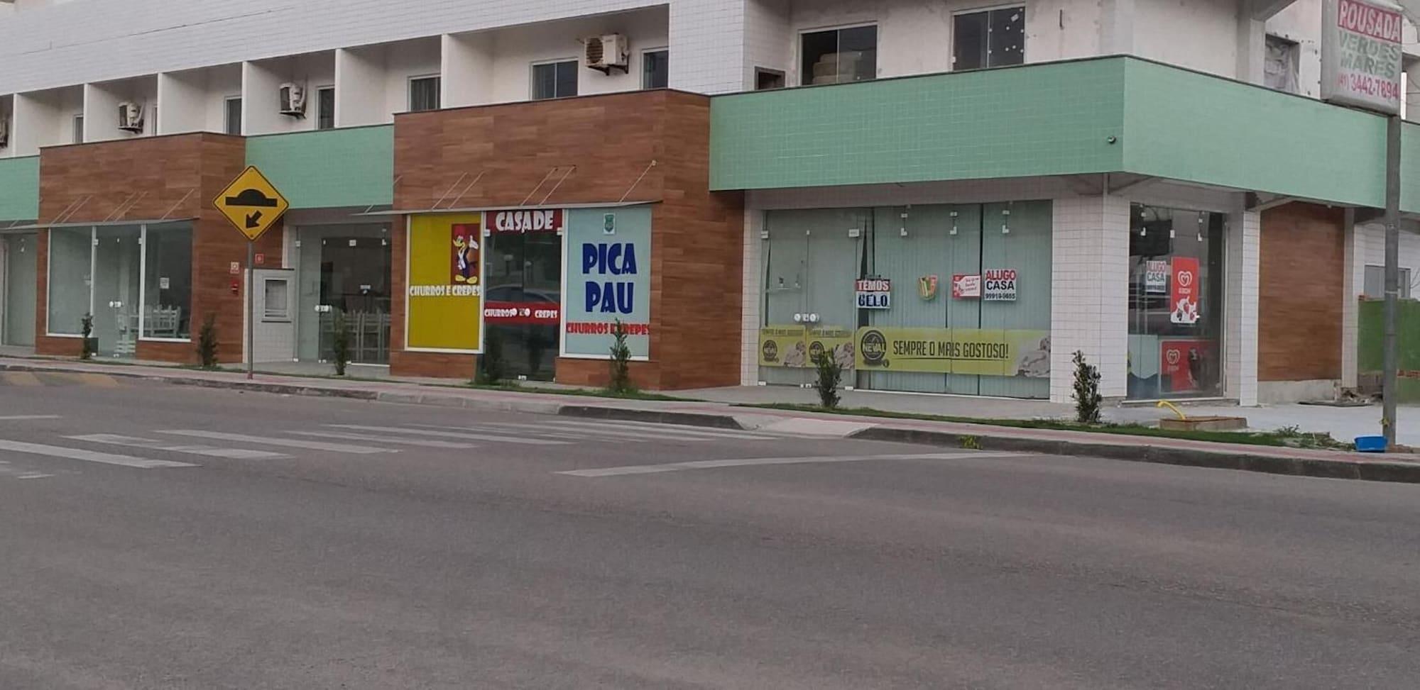Vista Exterior Pousada Verdes Mares