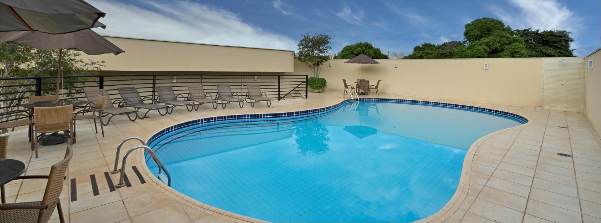 Vista Piscina Garden Hotel Ribeirao Preto