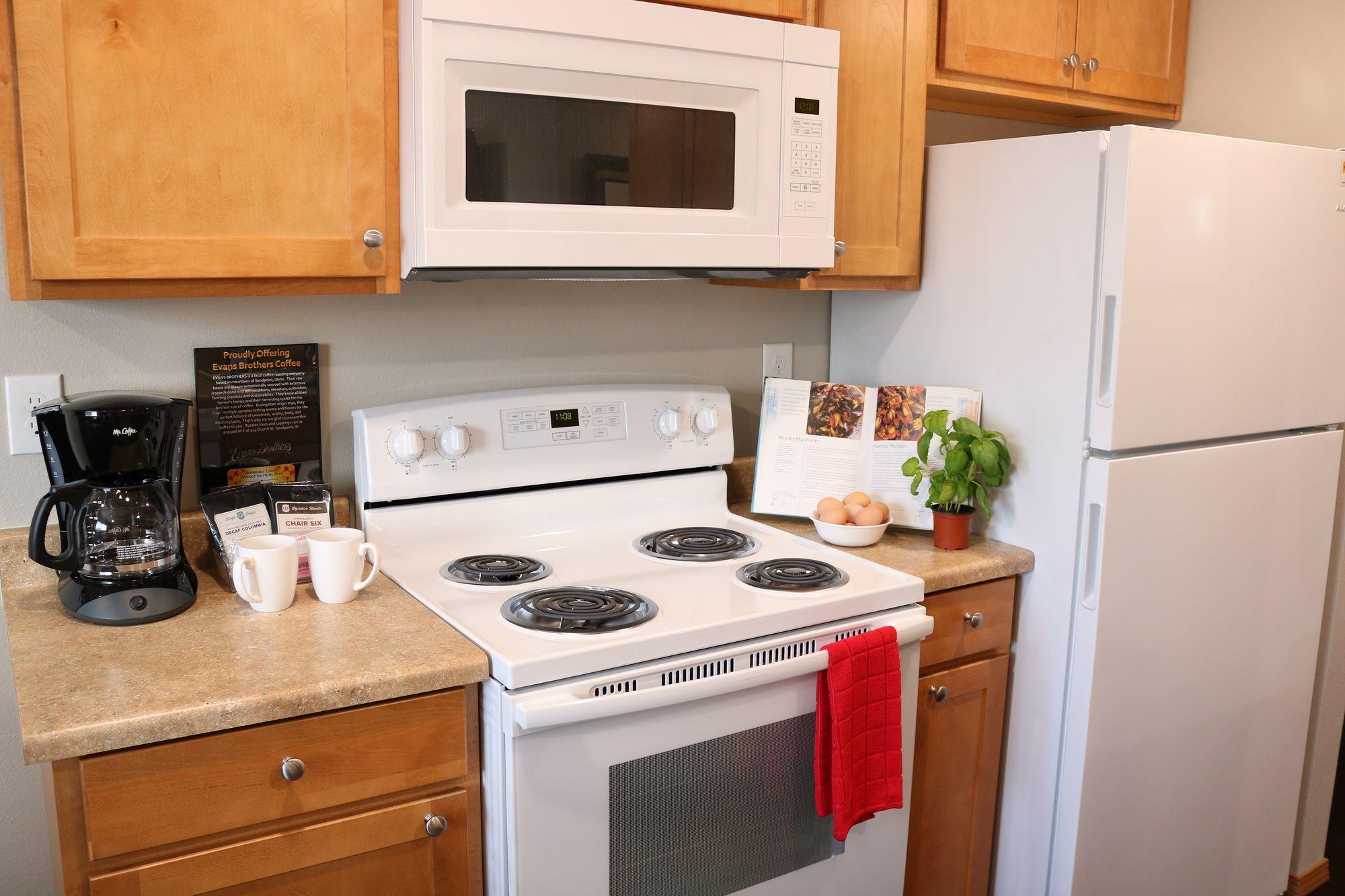 Equipamiento de Habitación Autumn Leaf Furnished Apartments