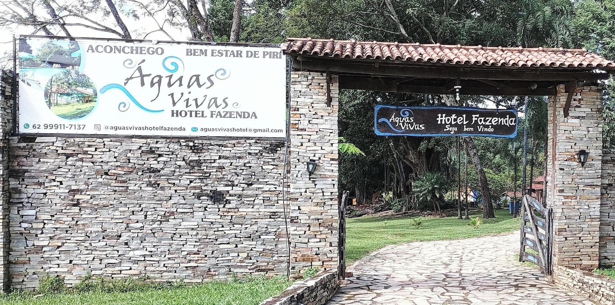 Vista Exterior Hotel Fazenda Aguas VIvas