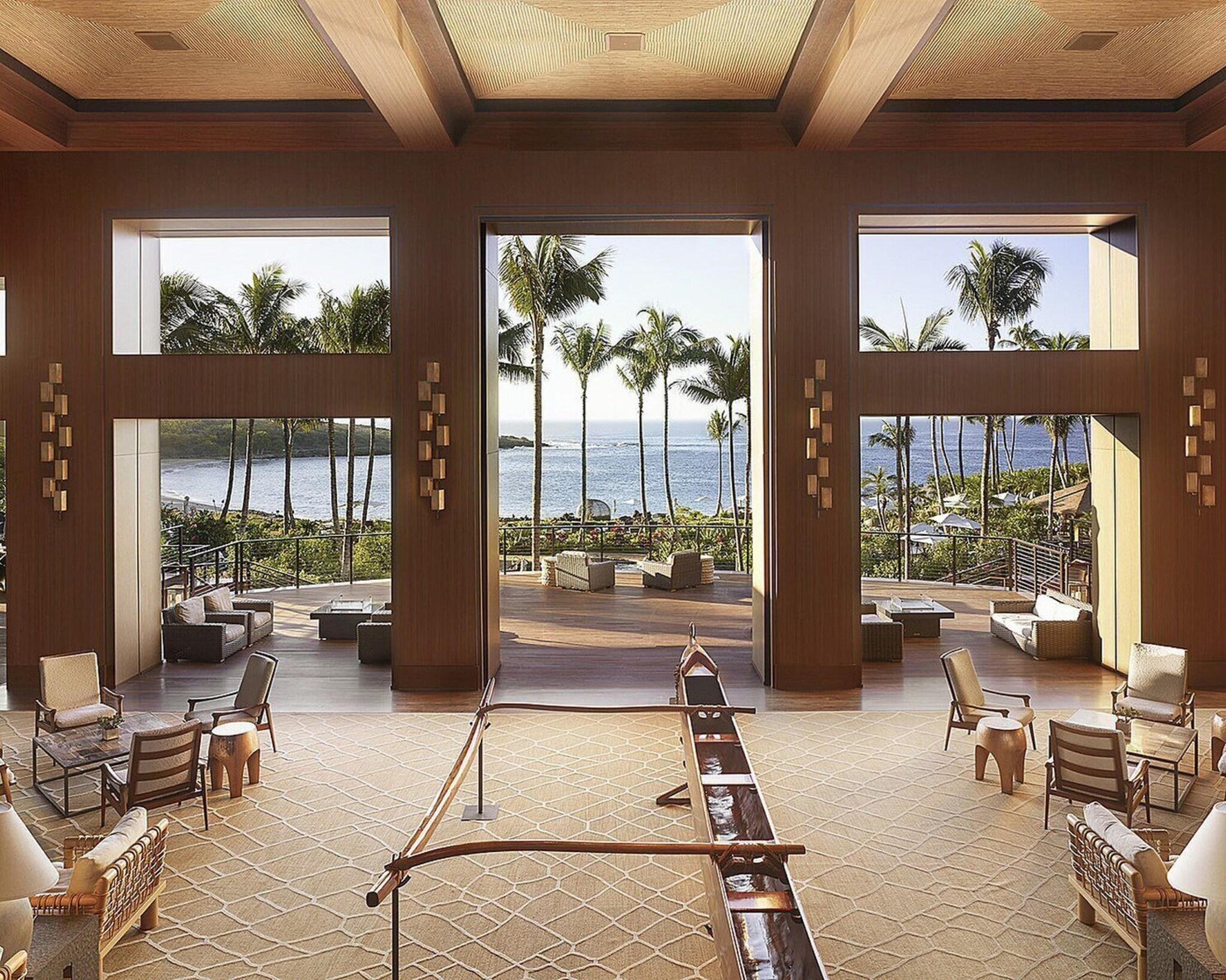 Vista Lobby Four Seasons Resort Lanai