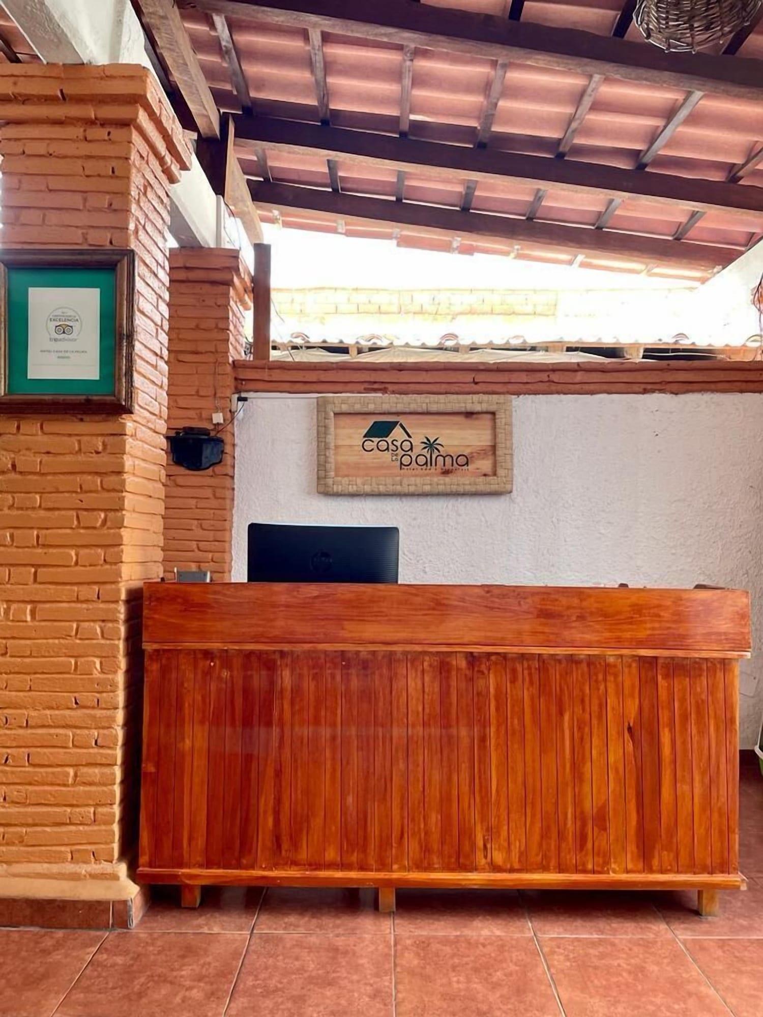 Vista Lobby Hotel Casa de la Palma Bed and Breakfast