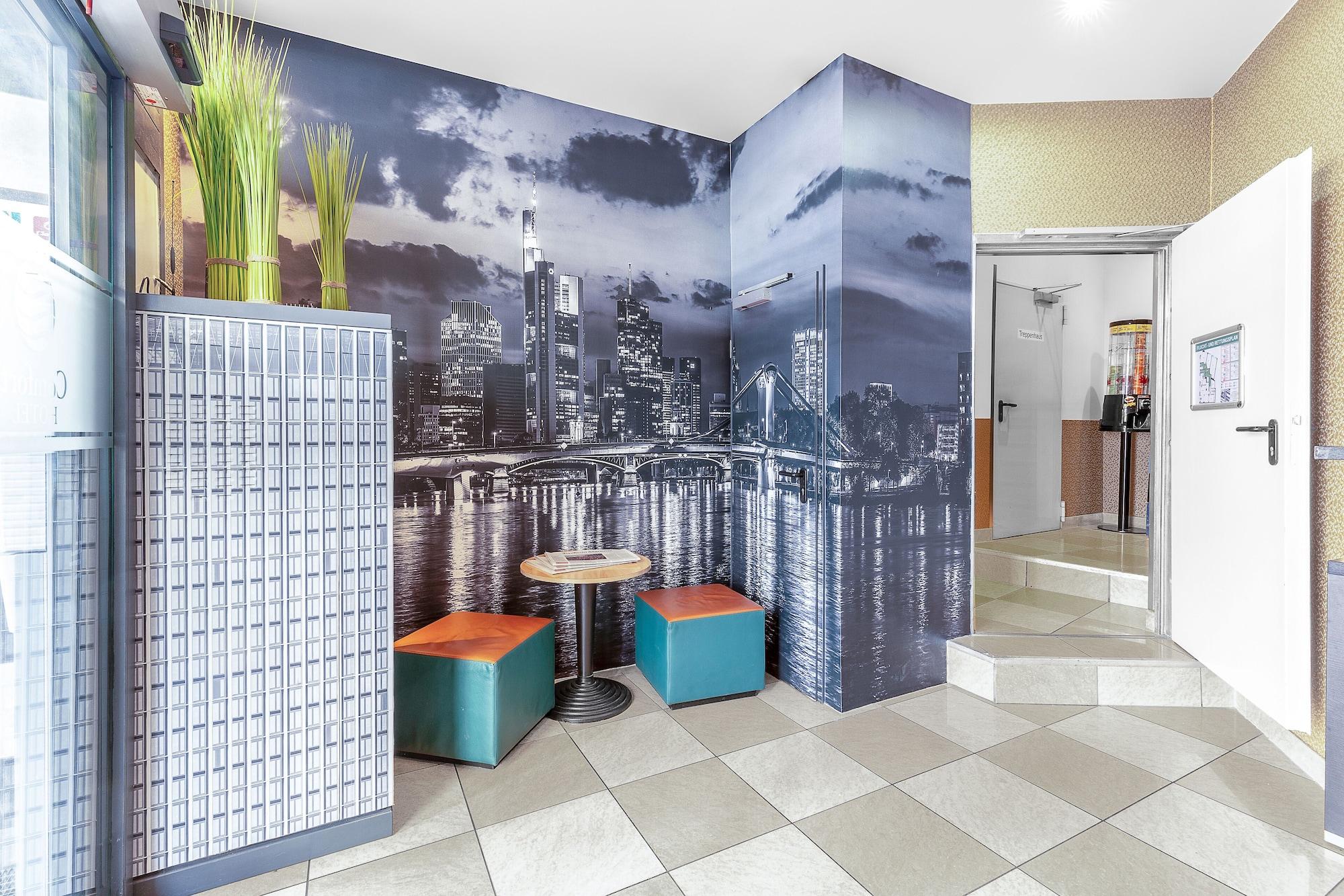 Vista Lobby Comfort Hotel Frankfurt Central Station