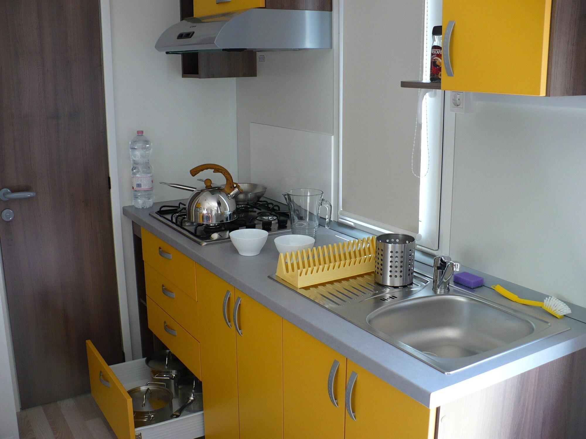 Equipamiento de Habitación Victoria Mobilehome Solaris fkk Resort