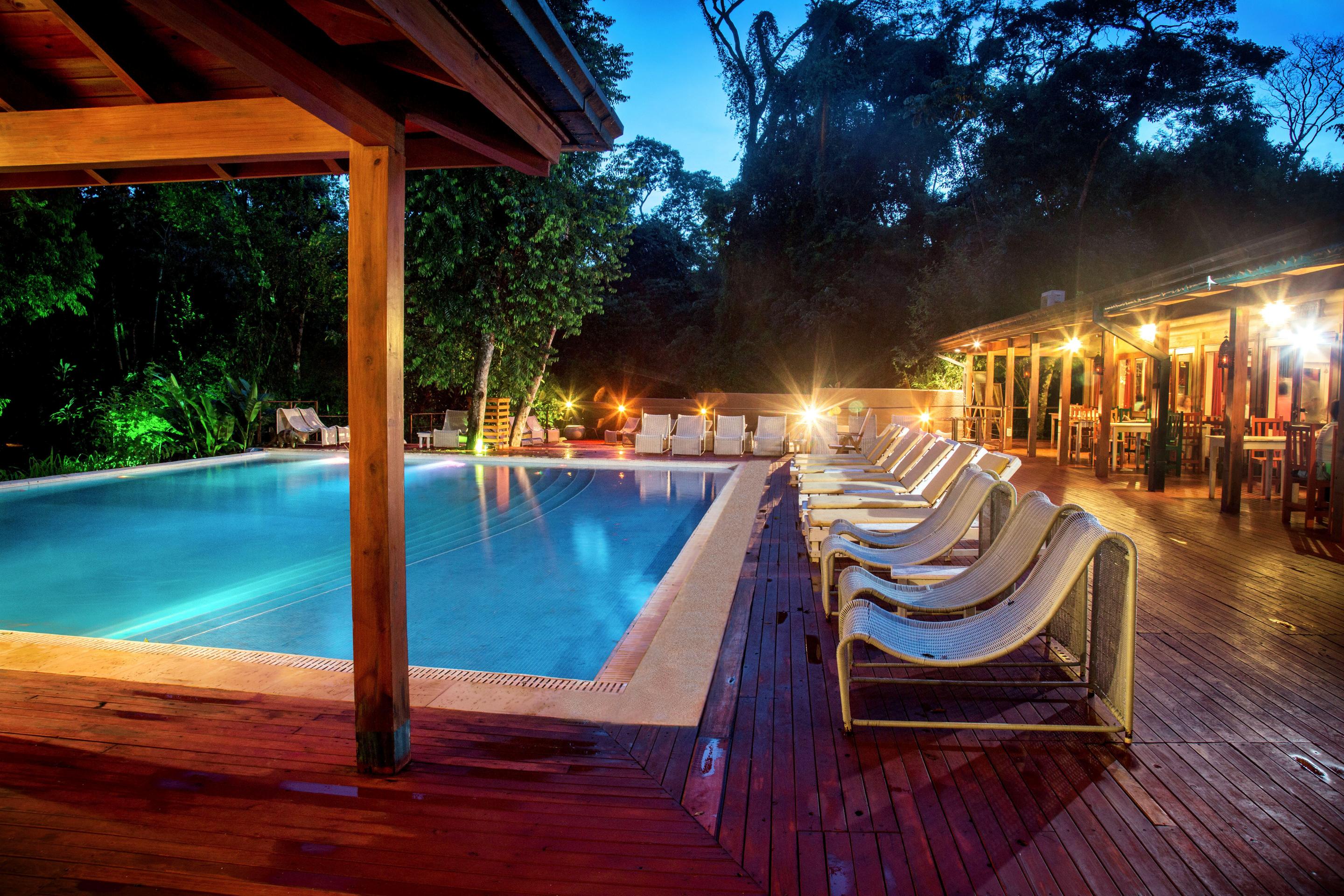 Vista Piscina La Reserva Virgin Lodge