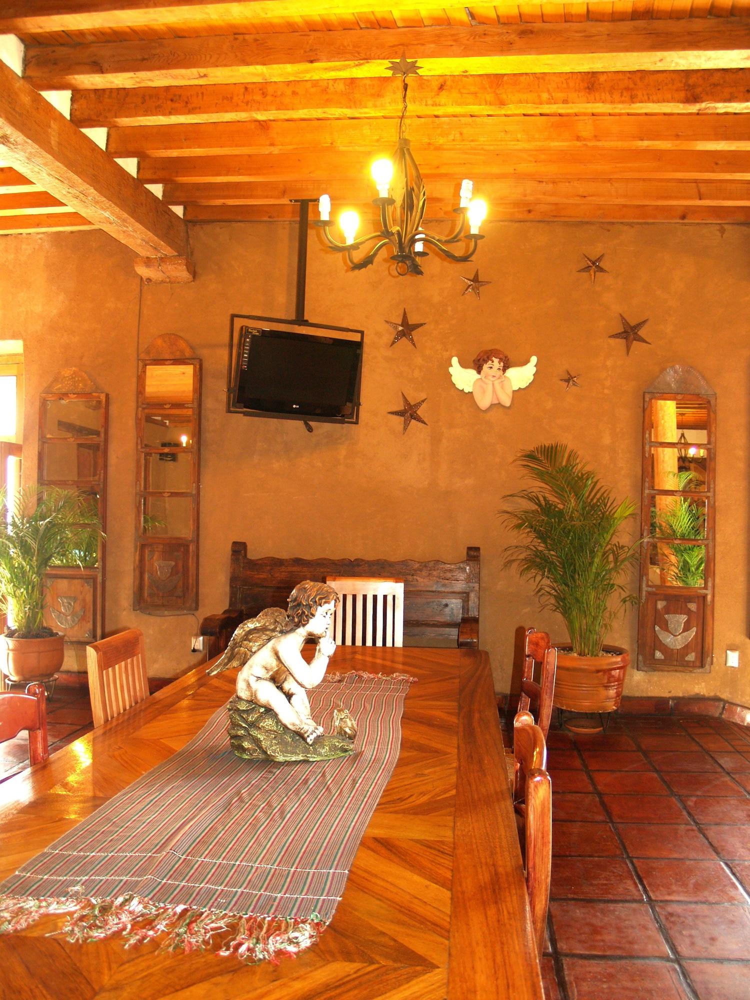 Vista Lobby Hotel Refugio del Angel