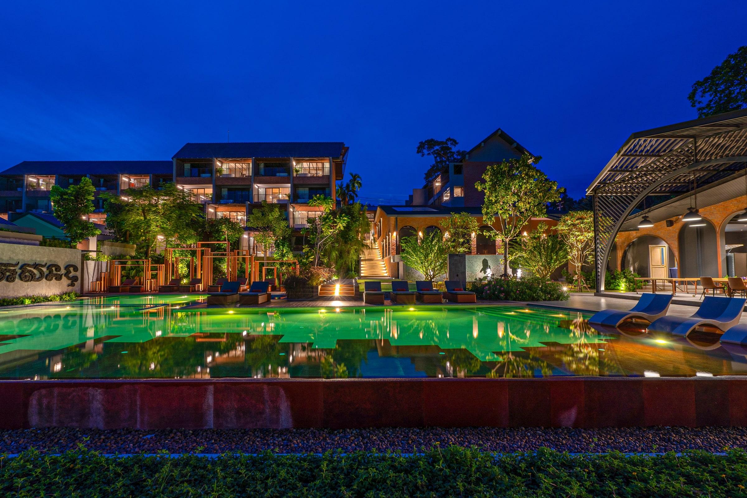 Vista Exterior Thai Fight Hotel