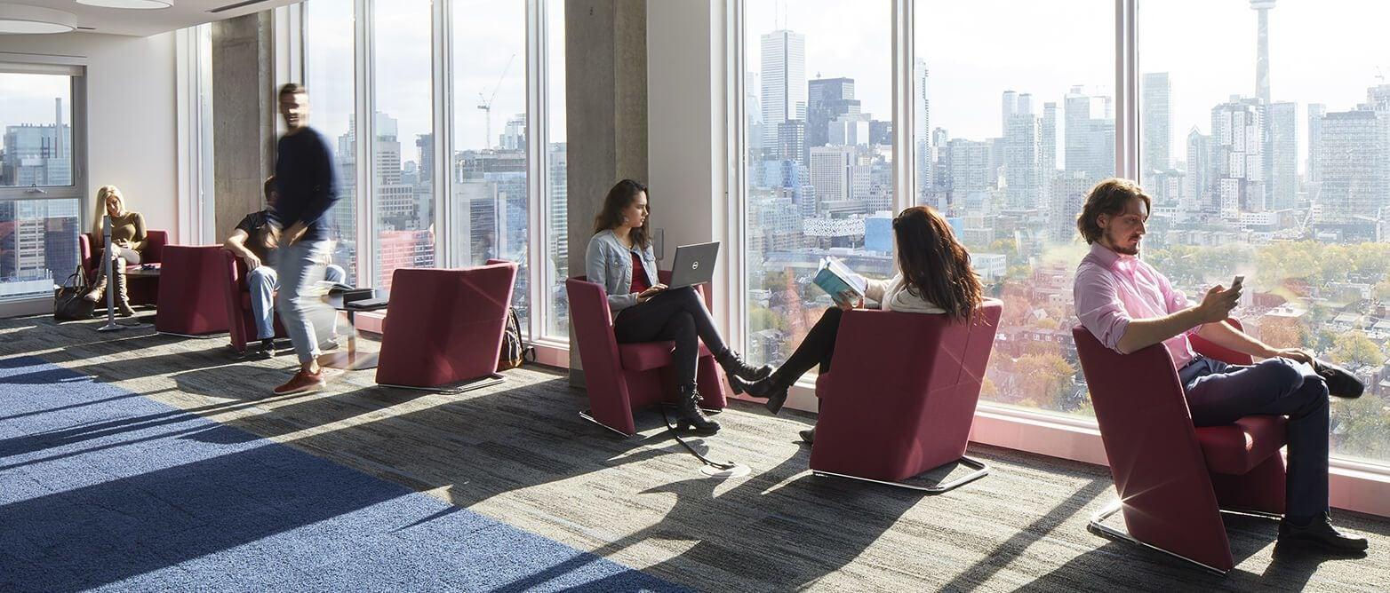 Vista Lobby CampusOne Student Residence DT Toronto