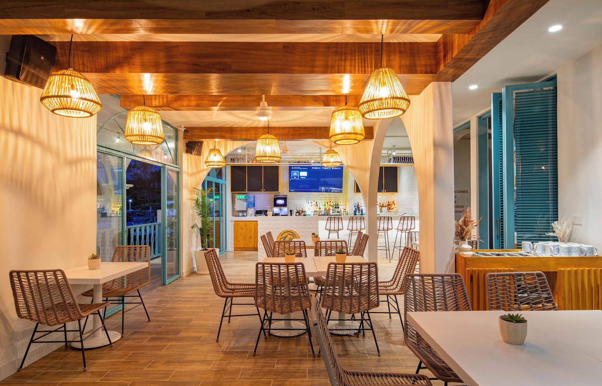 Vista Lobby Adra Hostel Peten