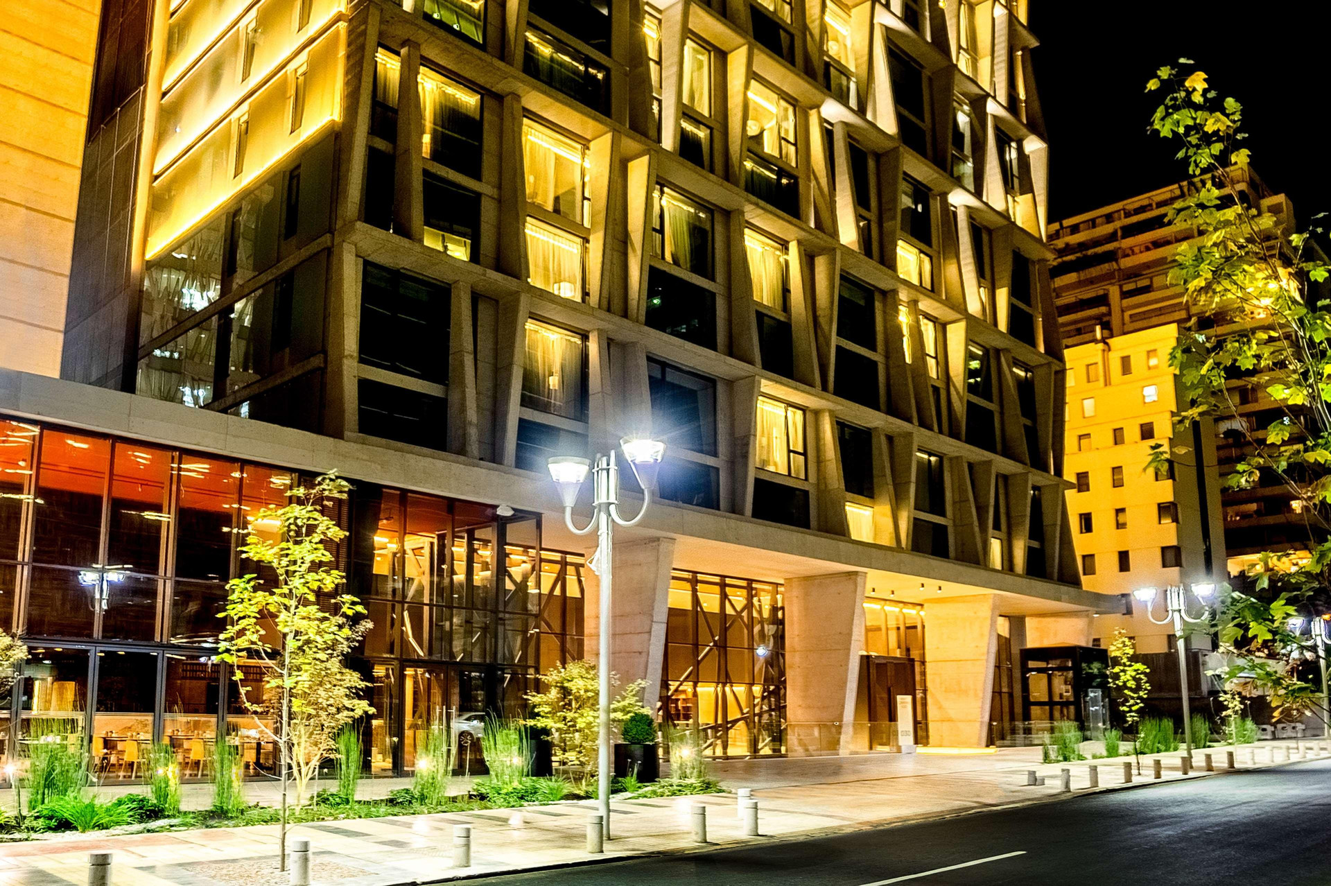 Vista Exterior Hyatt Centric Las Condes Santiago