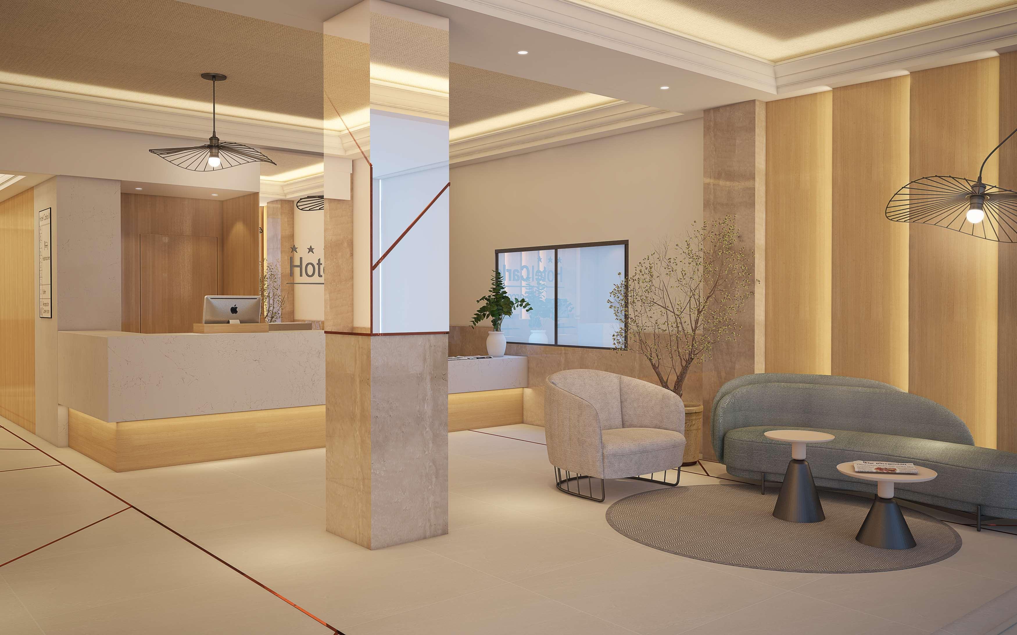Vista Lobby Sercotel Carlos III