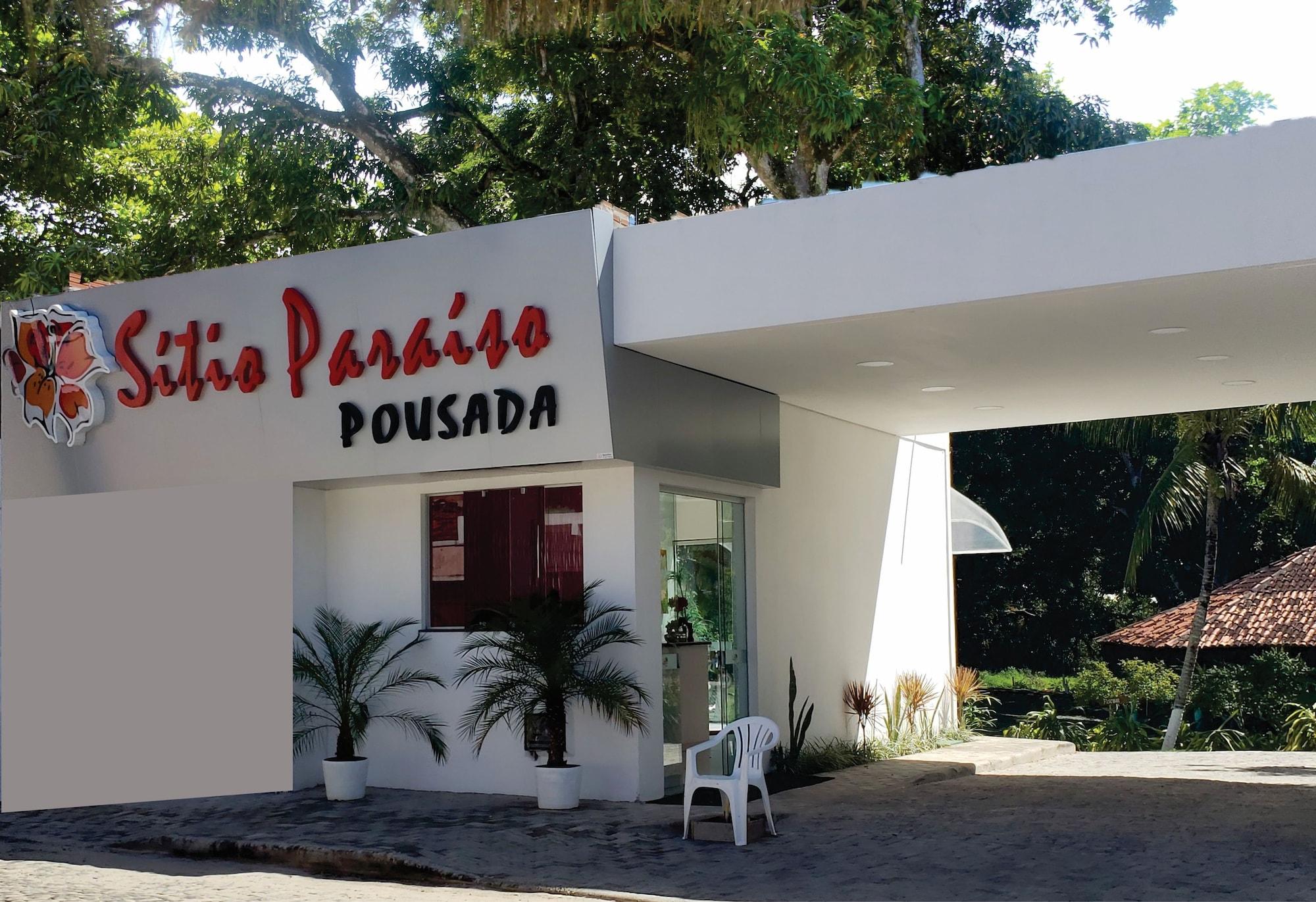 Vista da fachada Pousada Sitio Paraiso