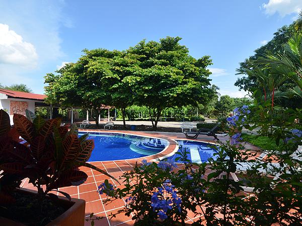 Vista Piscina Hotel Campestre Villa Paula