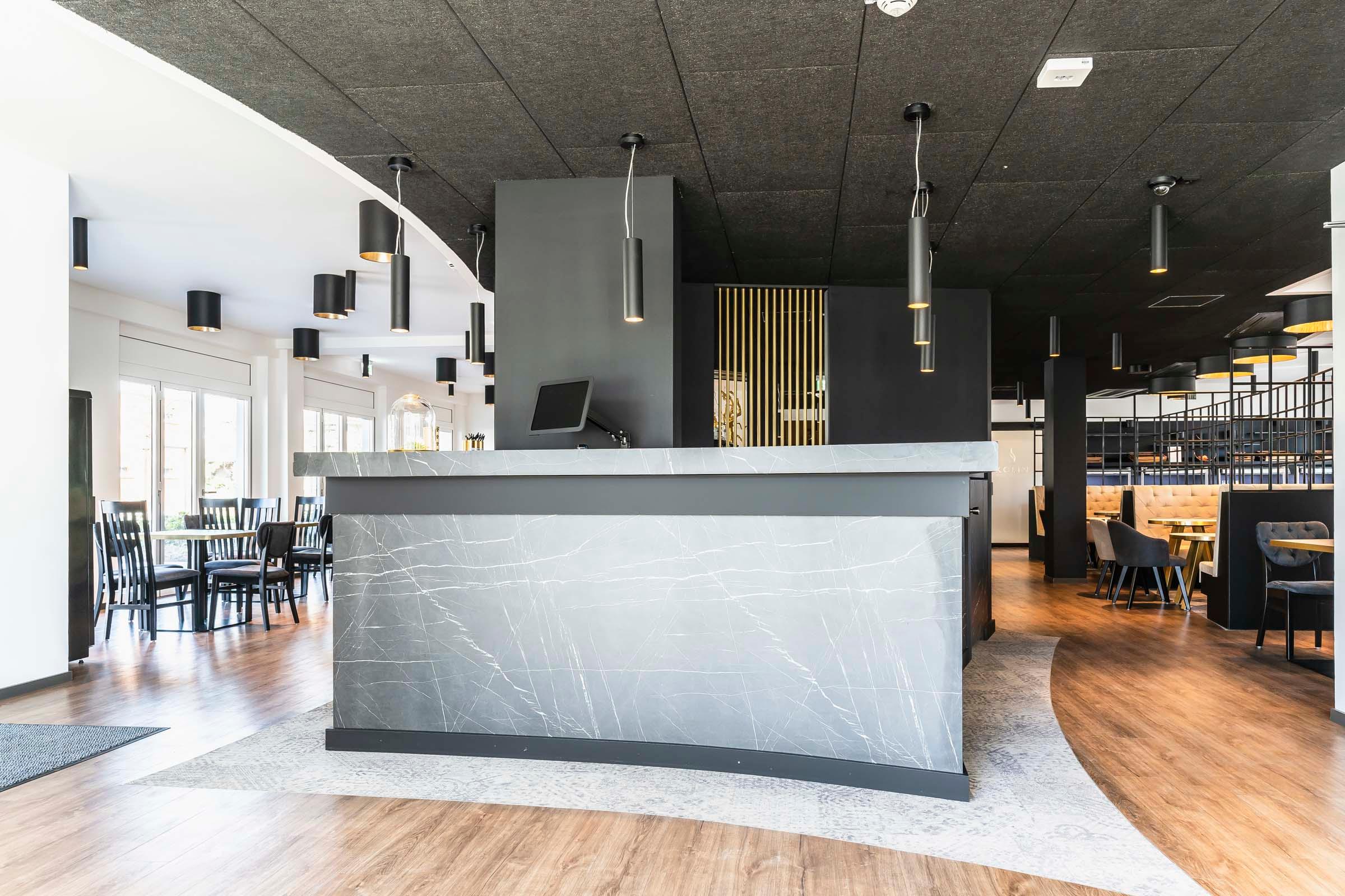 Vista Lobby Abasto Hotel München Feldmoching