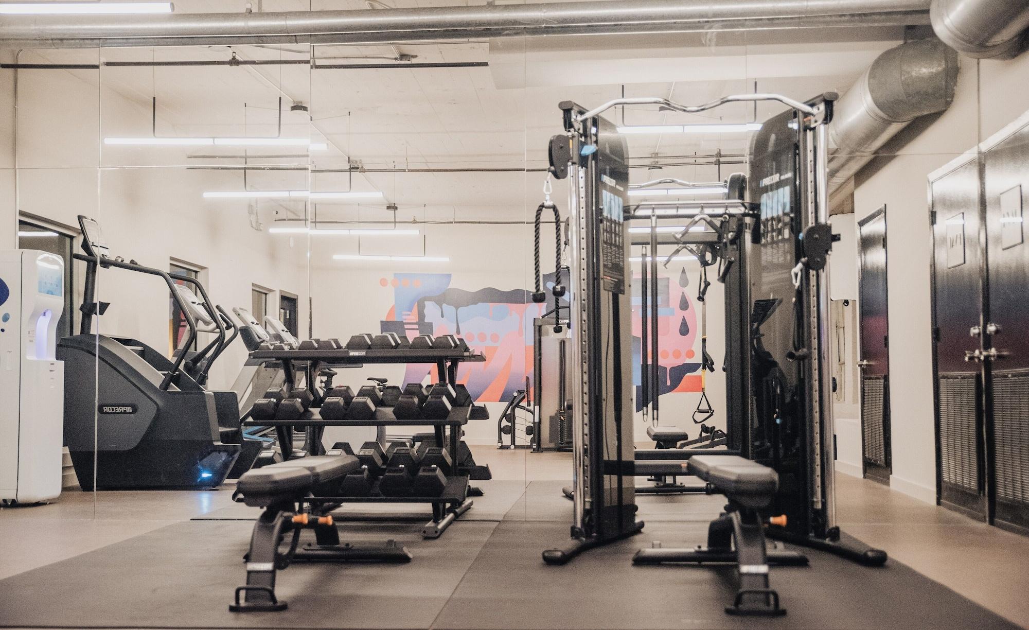 Gimnasio Reside Houston Dwntwn, Wyndham