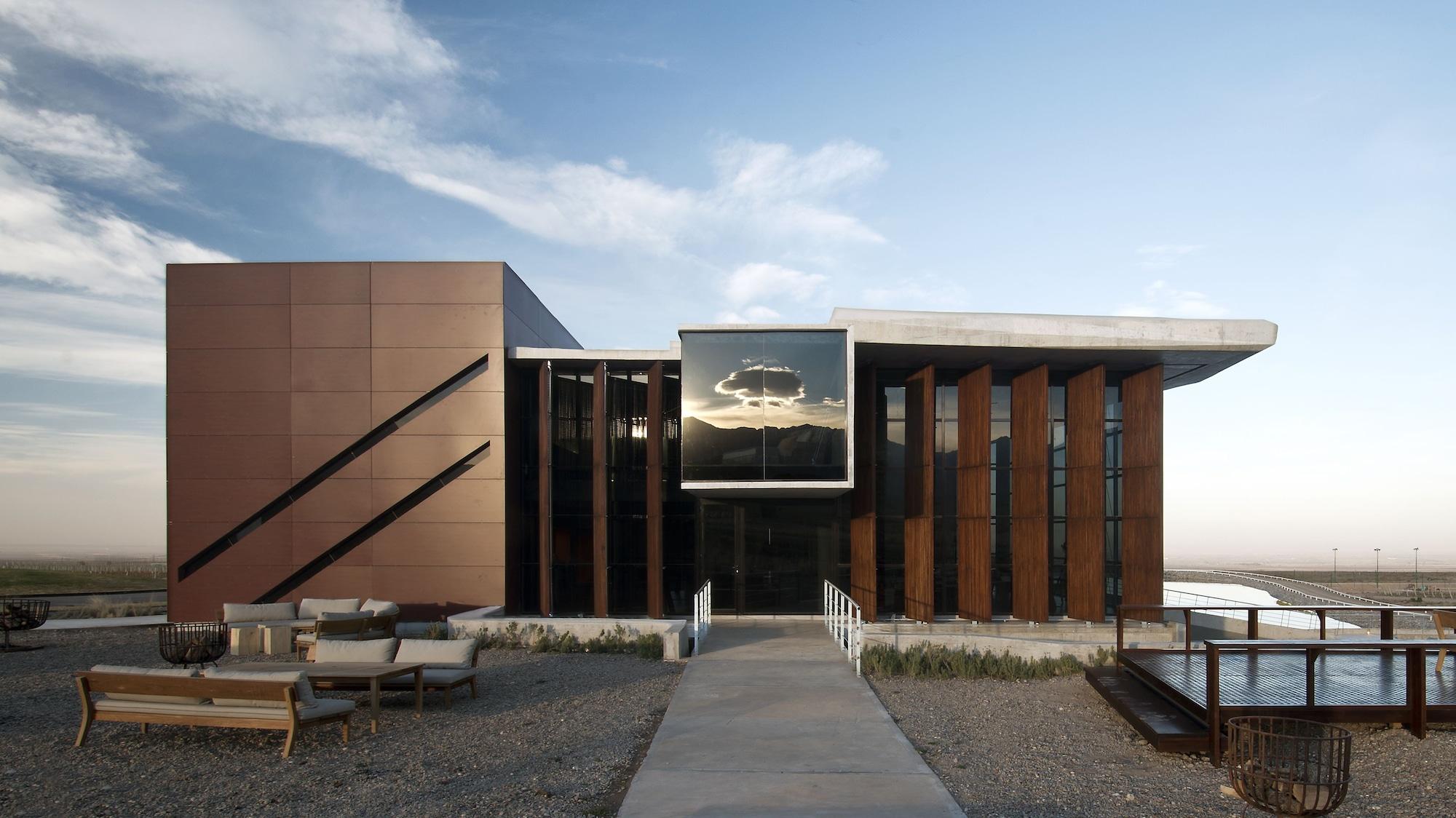 Vista Exterior Casa de Uco Vineyards & Wine Hotel