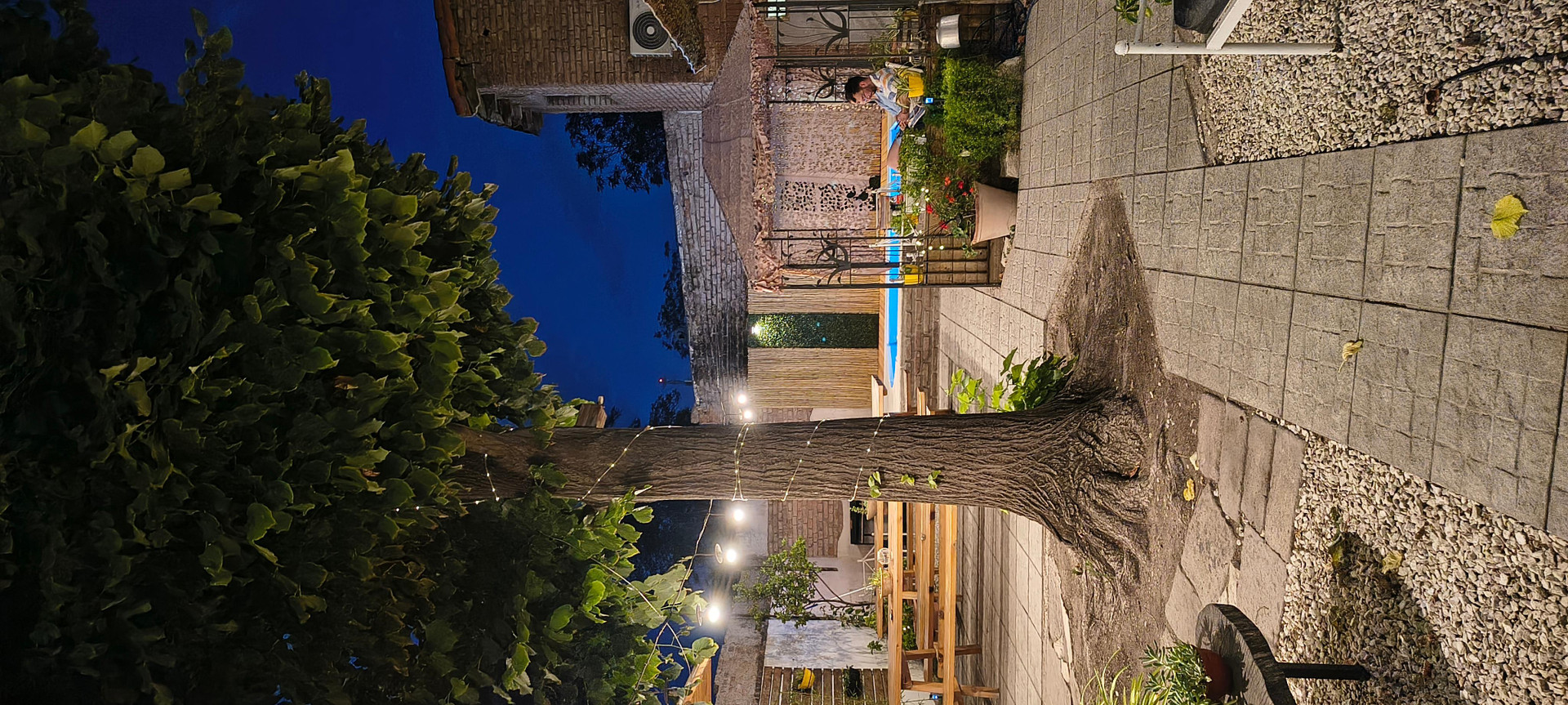 Balcón, patio o terraza Mora Hostel