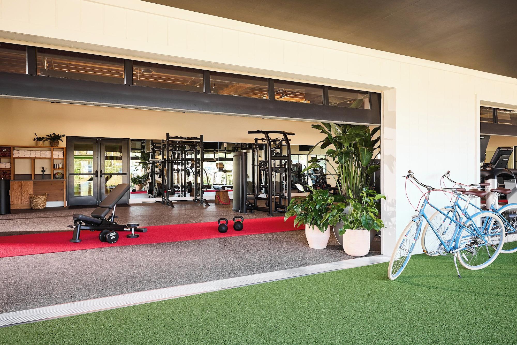Gimnasio Treehouse Hotel Silicon Valley