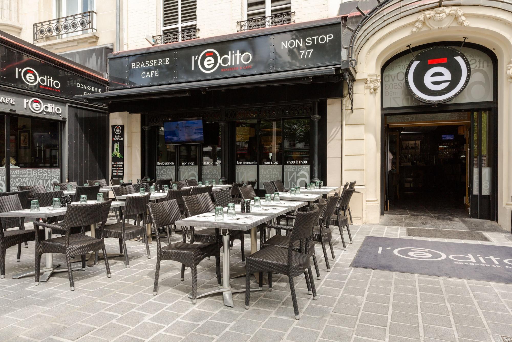 Vista Exterior Hôtel Bristol Reims