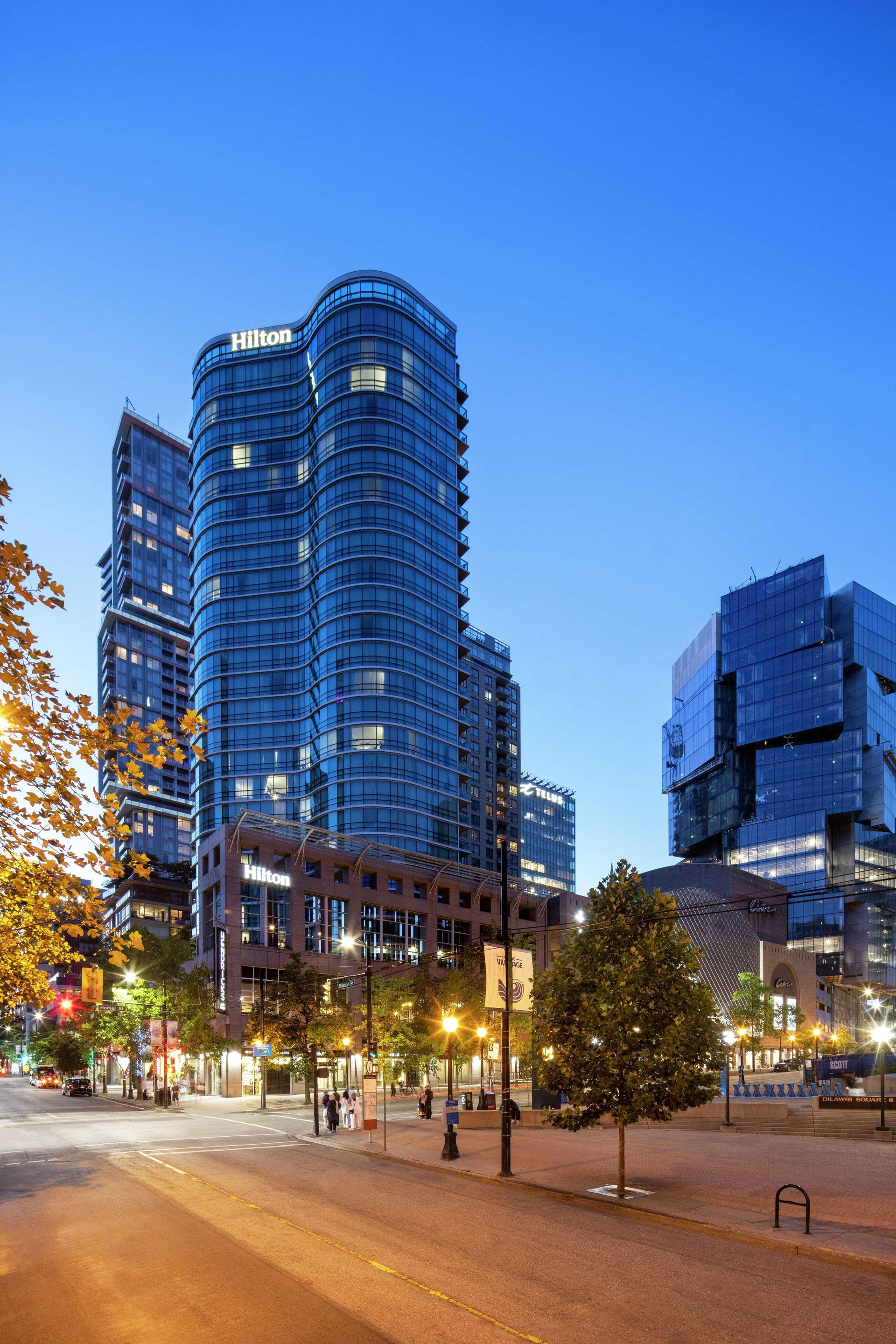 Vista Exterior Hilton Vancouver Downtown