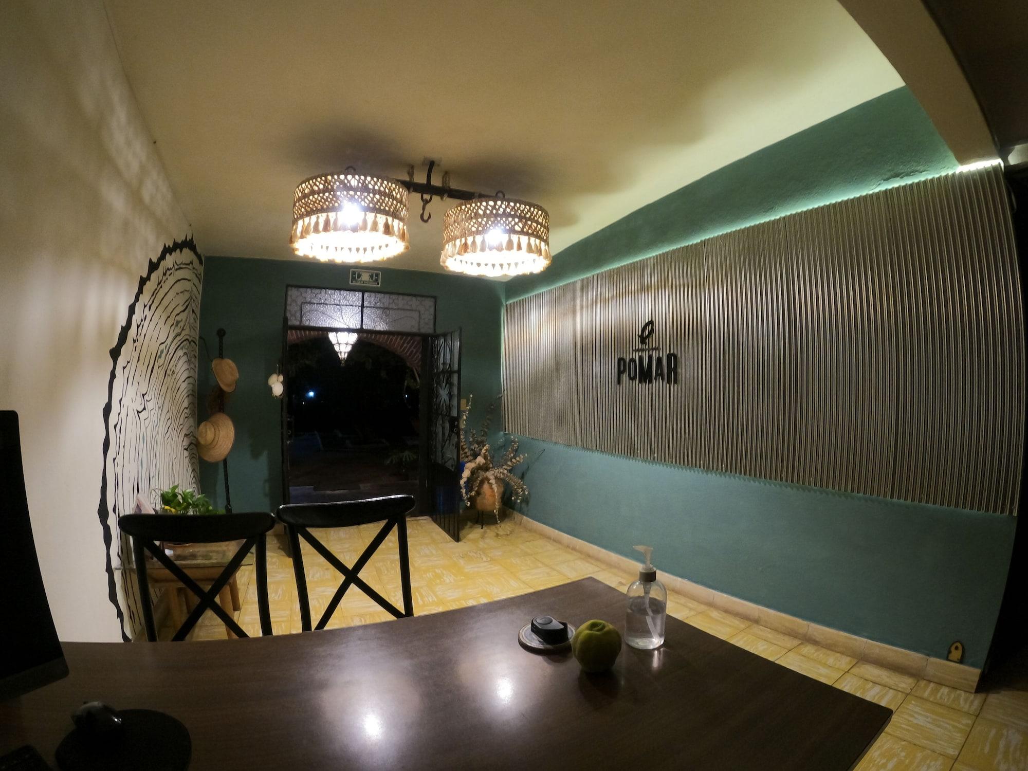 Vista Lobby Finca del Pomar