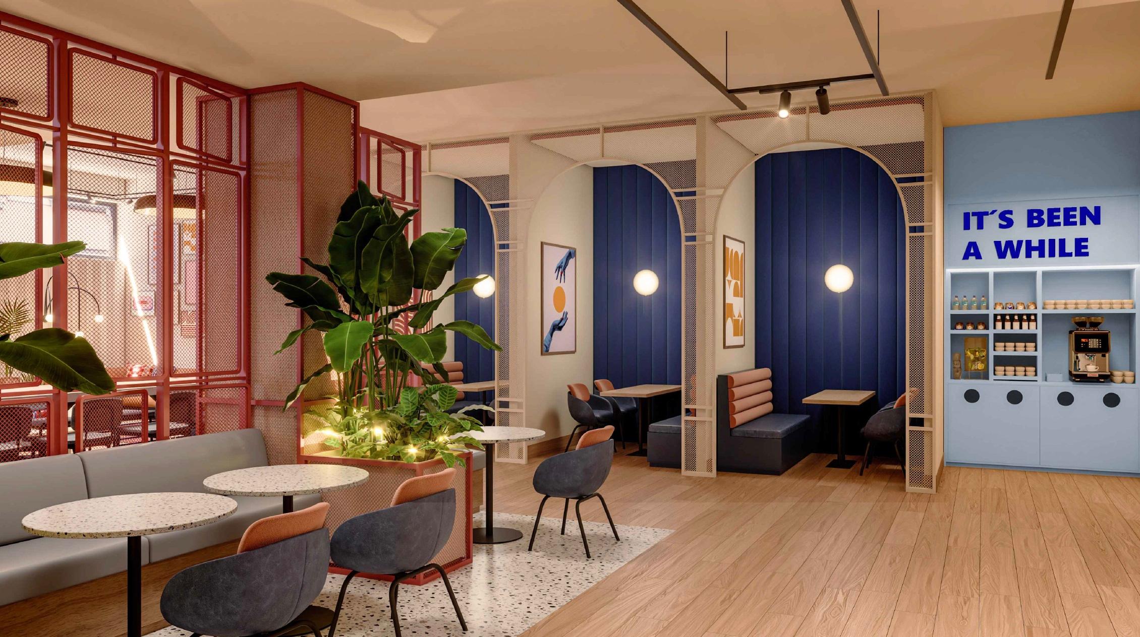 Bar/Salón Holiday Inn Express and Suites Lisbon Principe Real by IHG