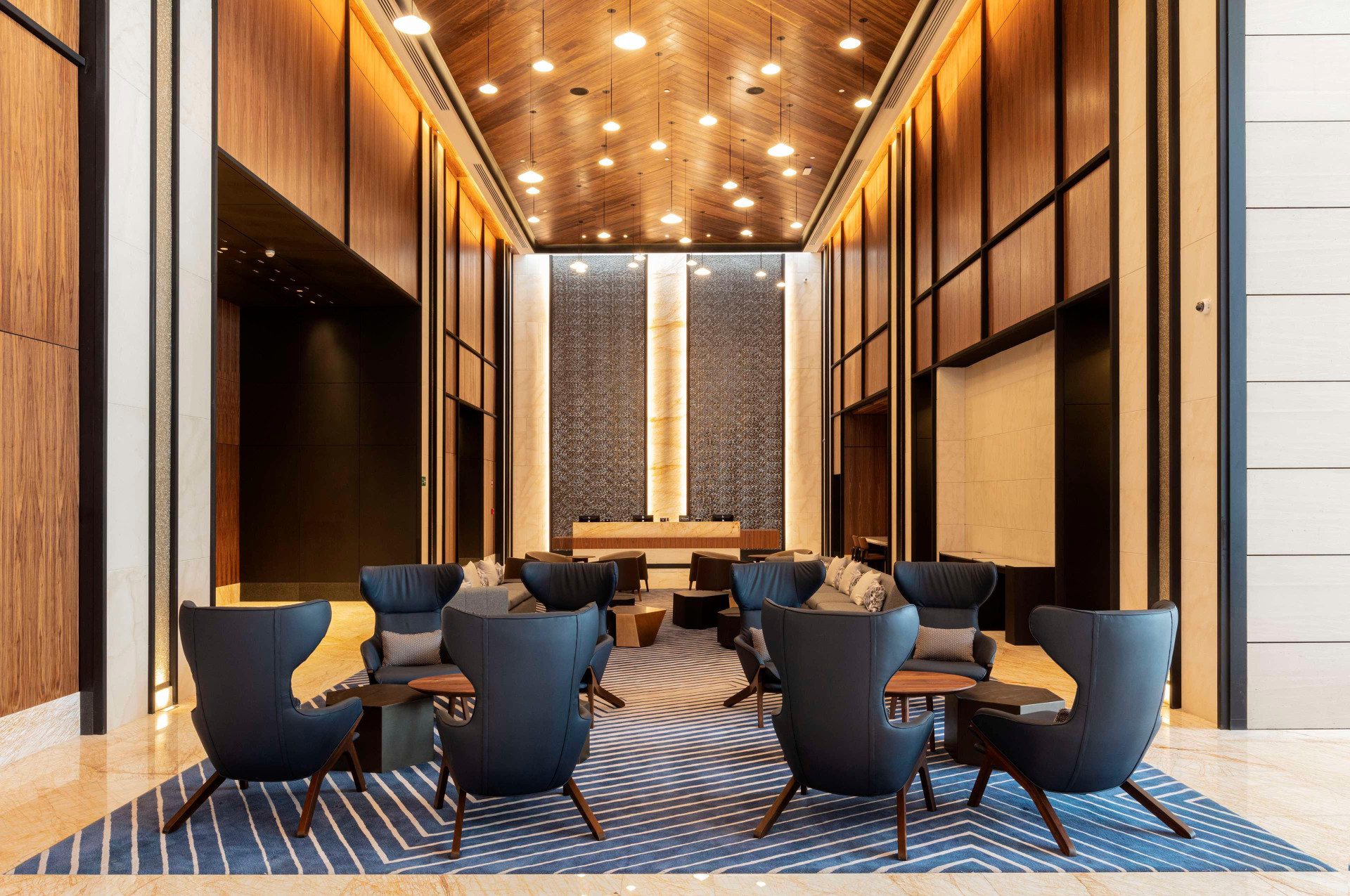 Vista Lobby Hilton Monterrey