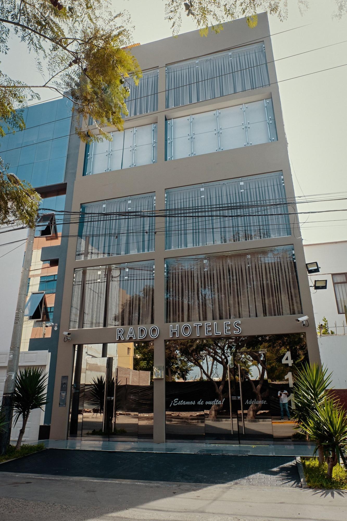 Vista Exterior Rado Hotel - Santa Maria