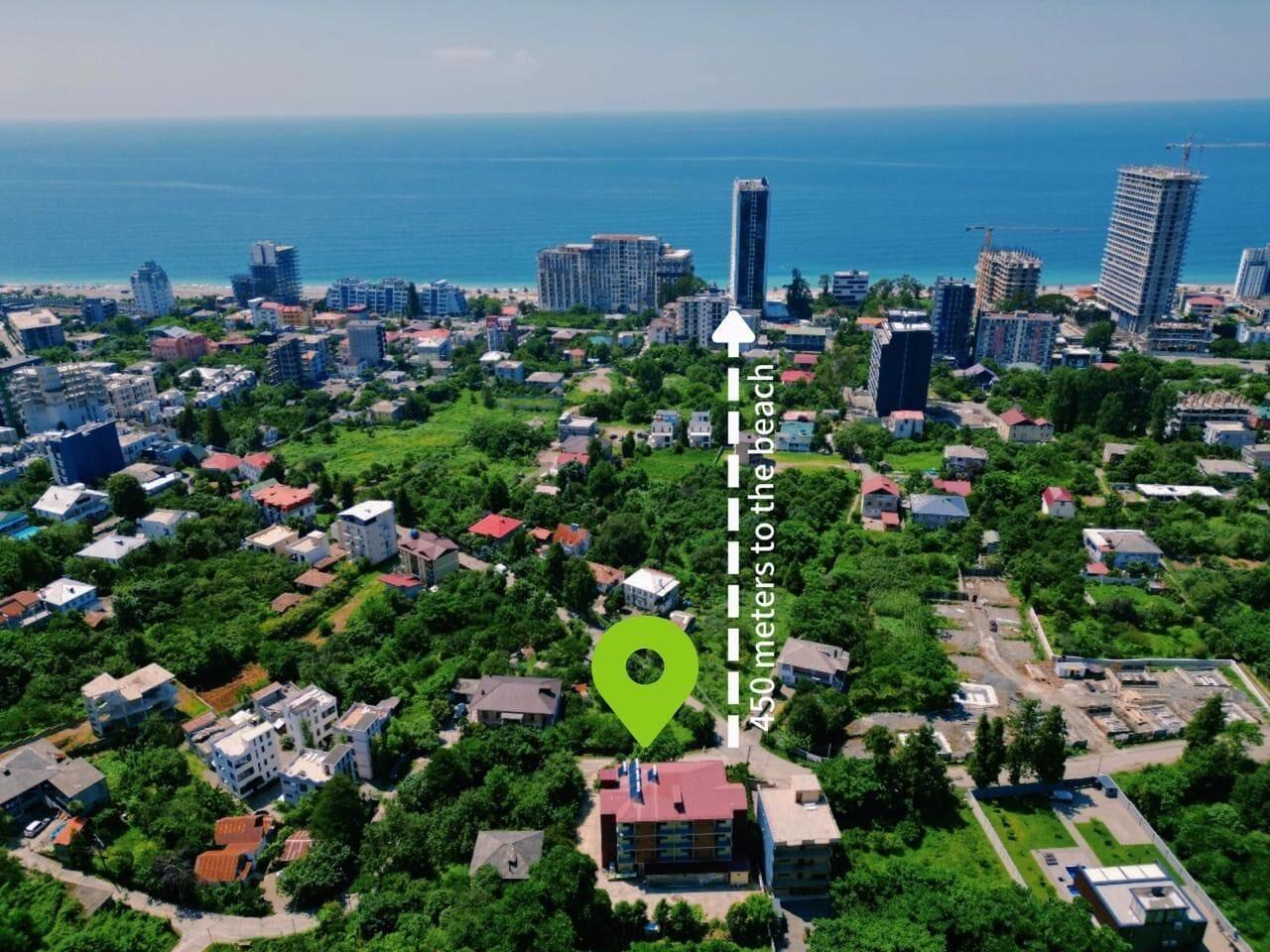 Vista Exterior Rosa Hotel Gonio