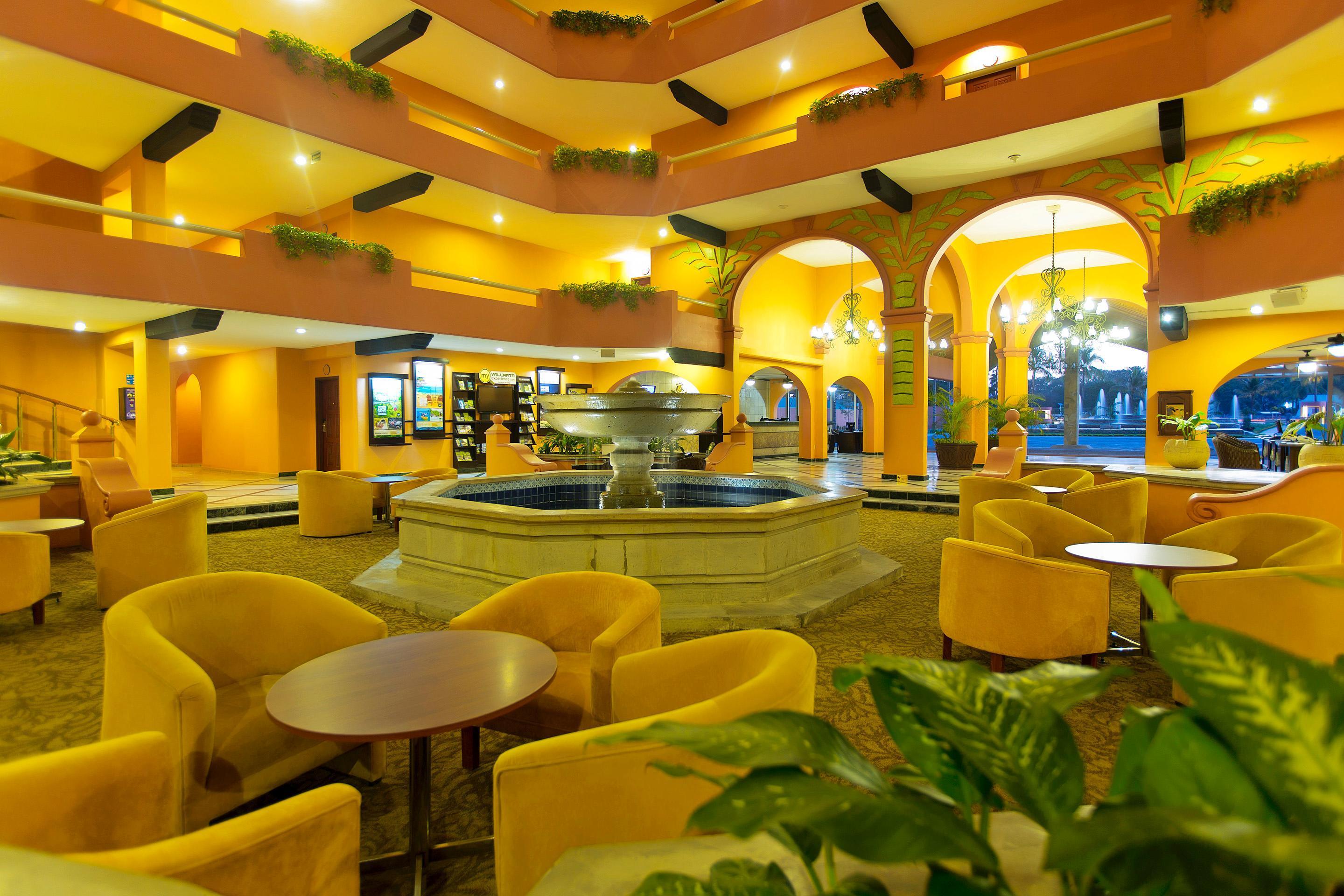 Vista Lobby Villa del Palmar Beach Resort & Spa Puerto Vallart