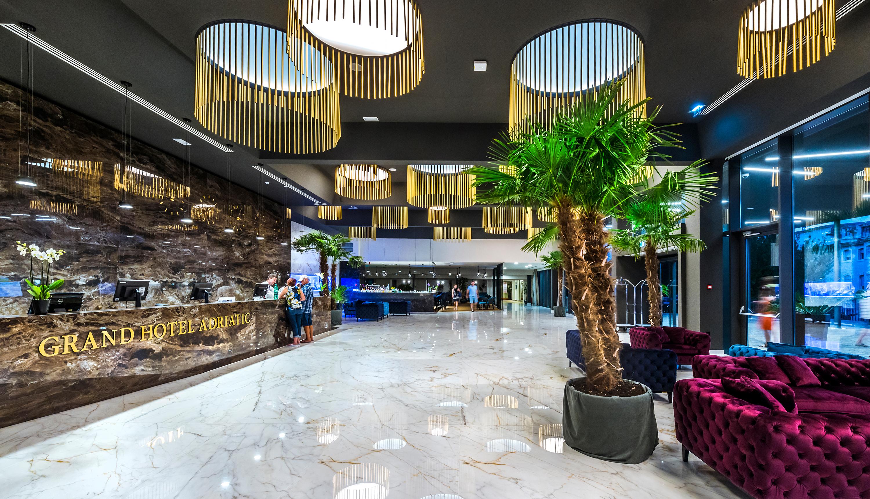 Vista Lobby Grand Hotel Adriatic I