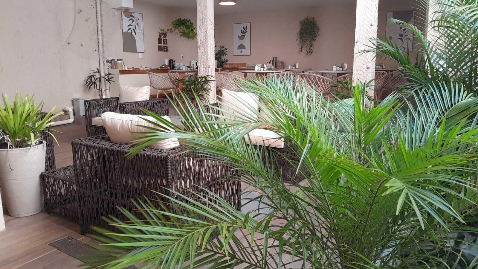 Bar/Salón Canoa dos Anjos Suites