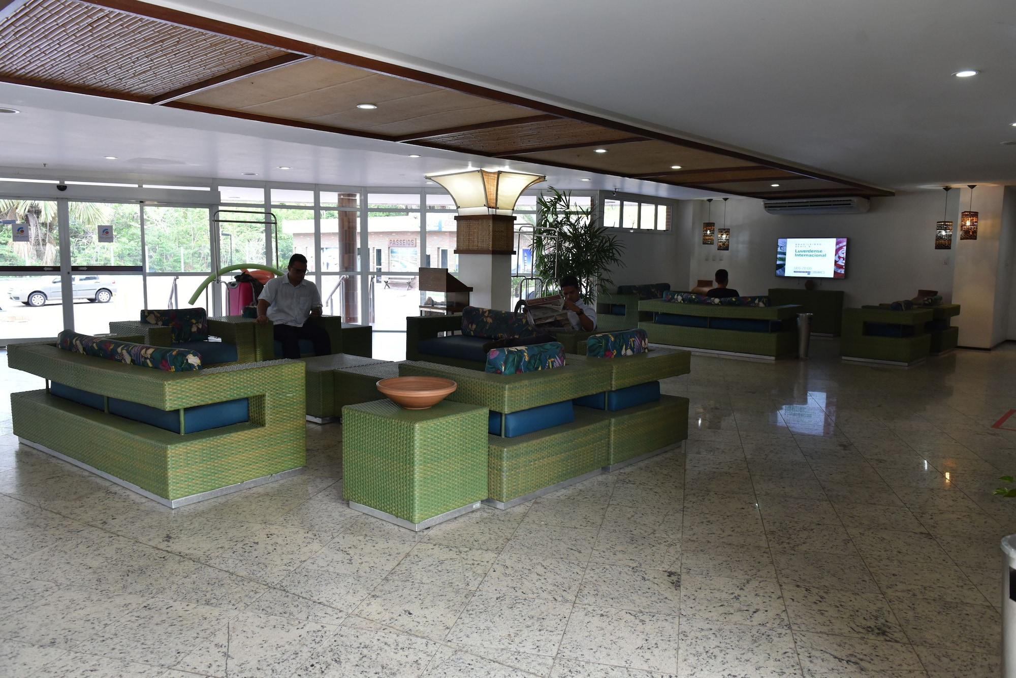 Vista do lobby Hotel Gran Lençóis Flat