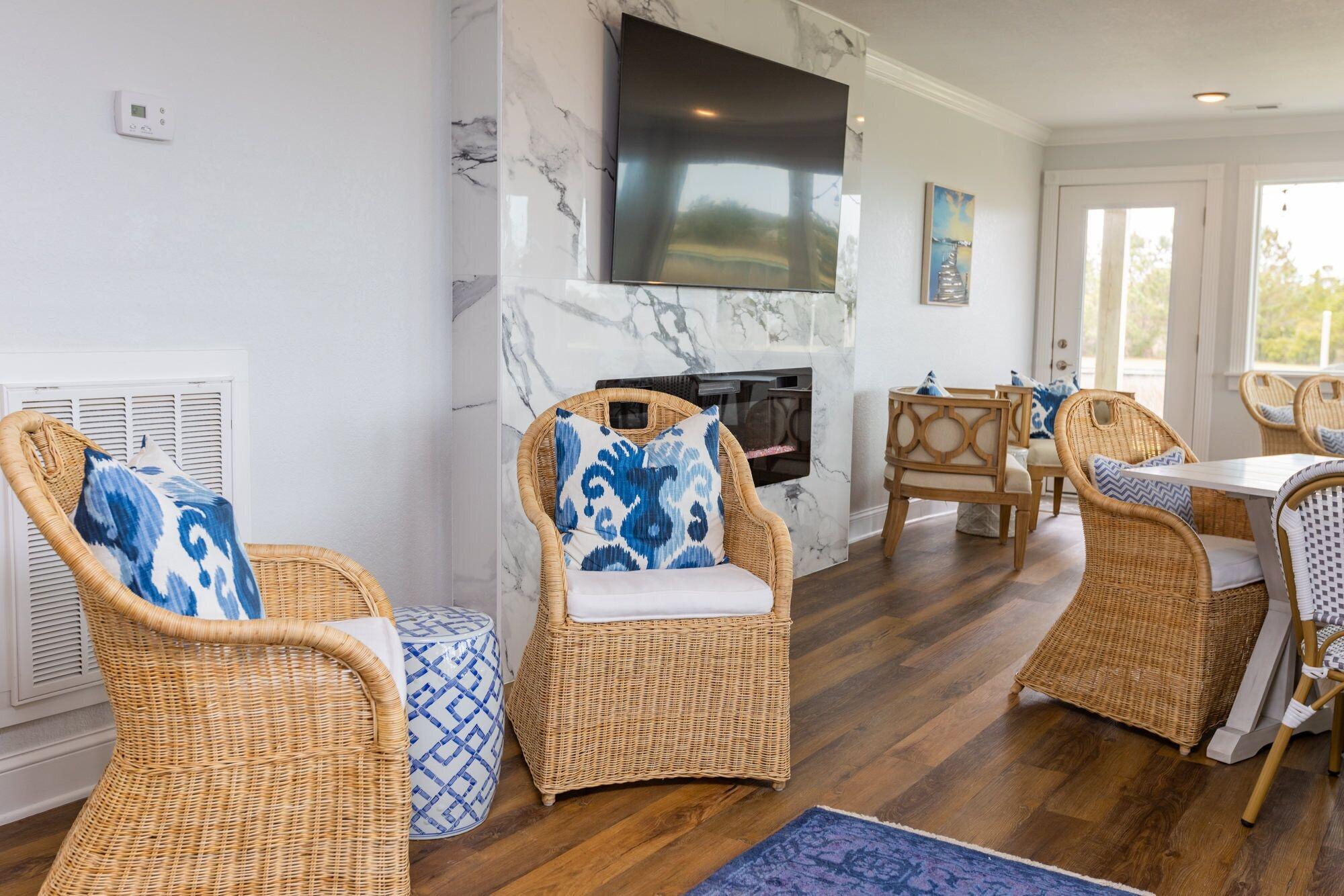 Sala de Reuniones The Burrus House Inn Waterfront Suites