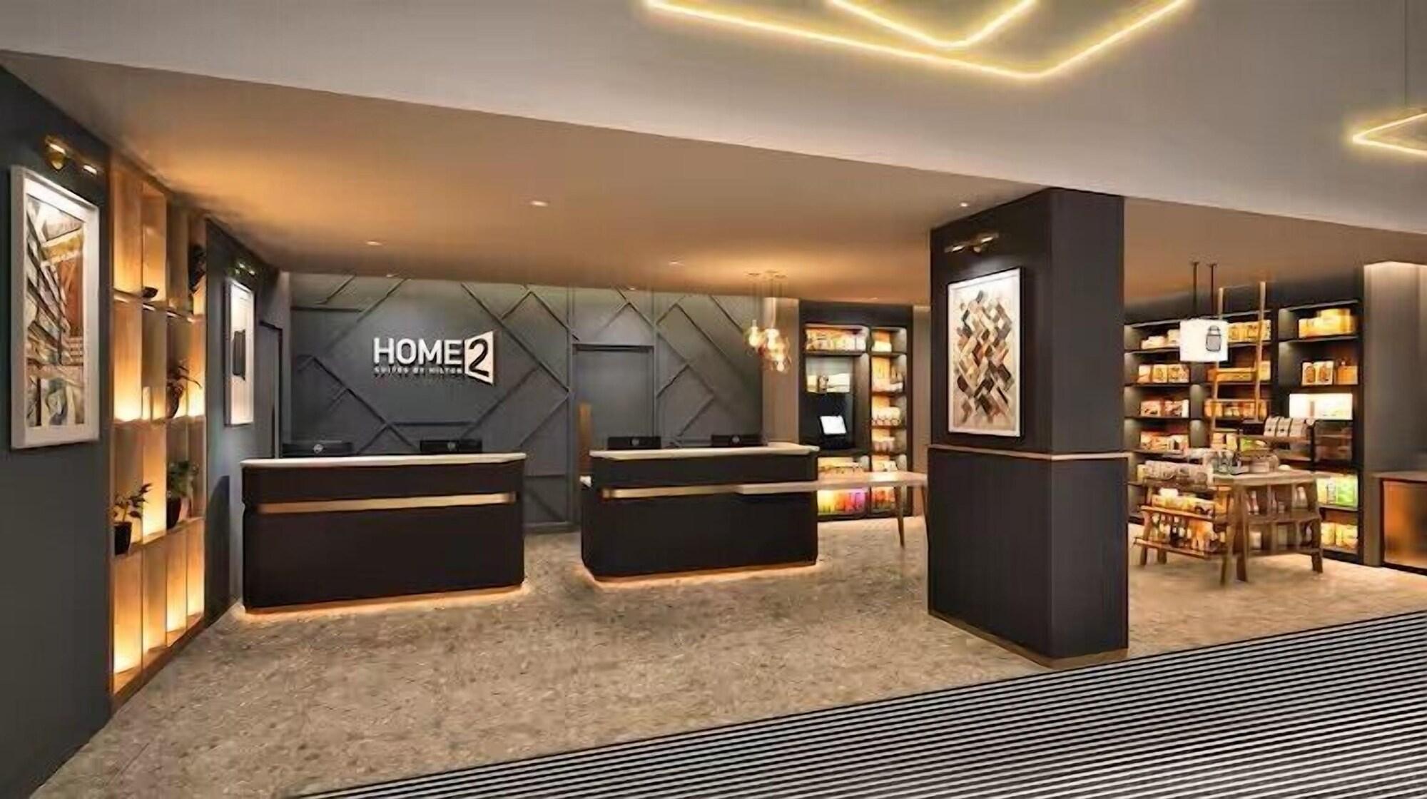 Vista Lobby Home2 Suites By Hilton Dublin City Centre