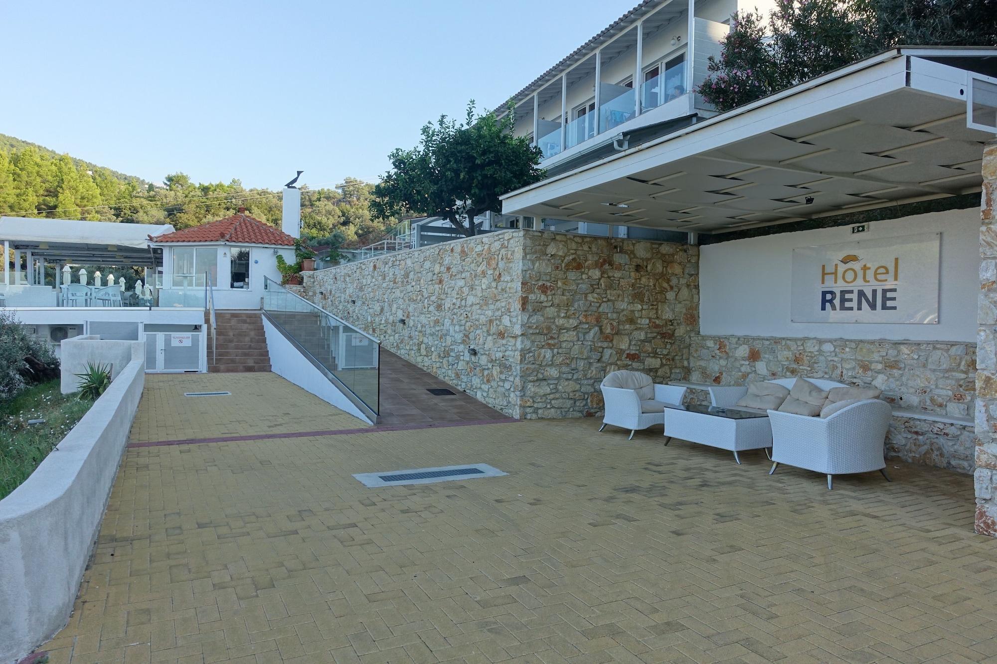 Vista Exterior Hotel Rene