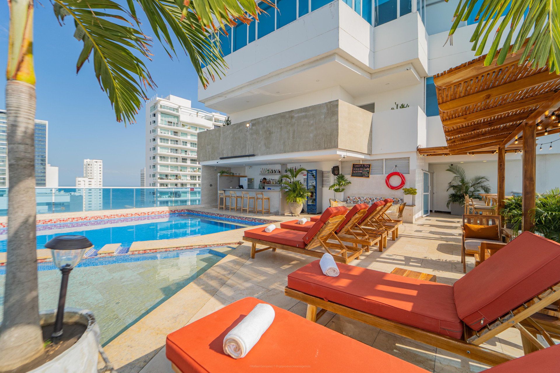 Vista Piscina Hotel La Gran Vía