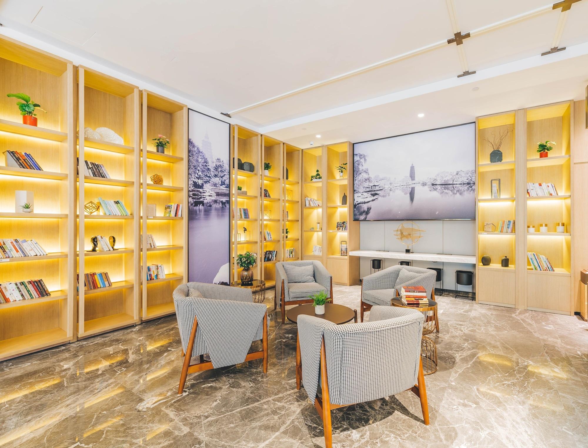 Vista Lobby Atour Hotel Xintian Plaza Houma