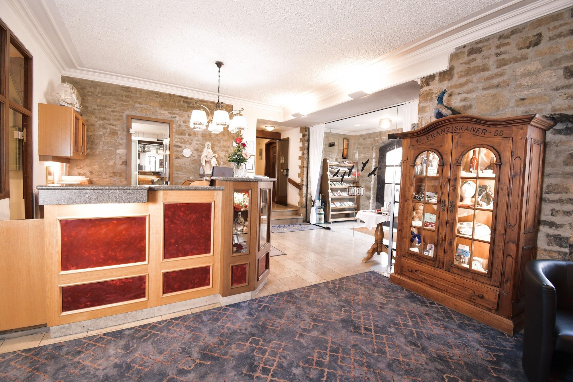Vista Lobby AKZENT Hotel Franziskaner