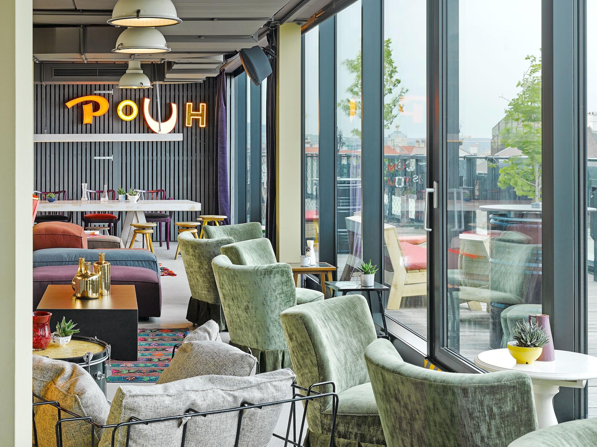 Bar/Salón 25hours Hotel Vienna at MuseumsQuartier